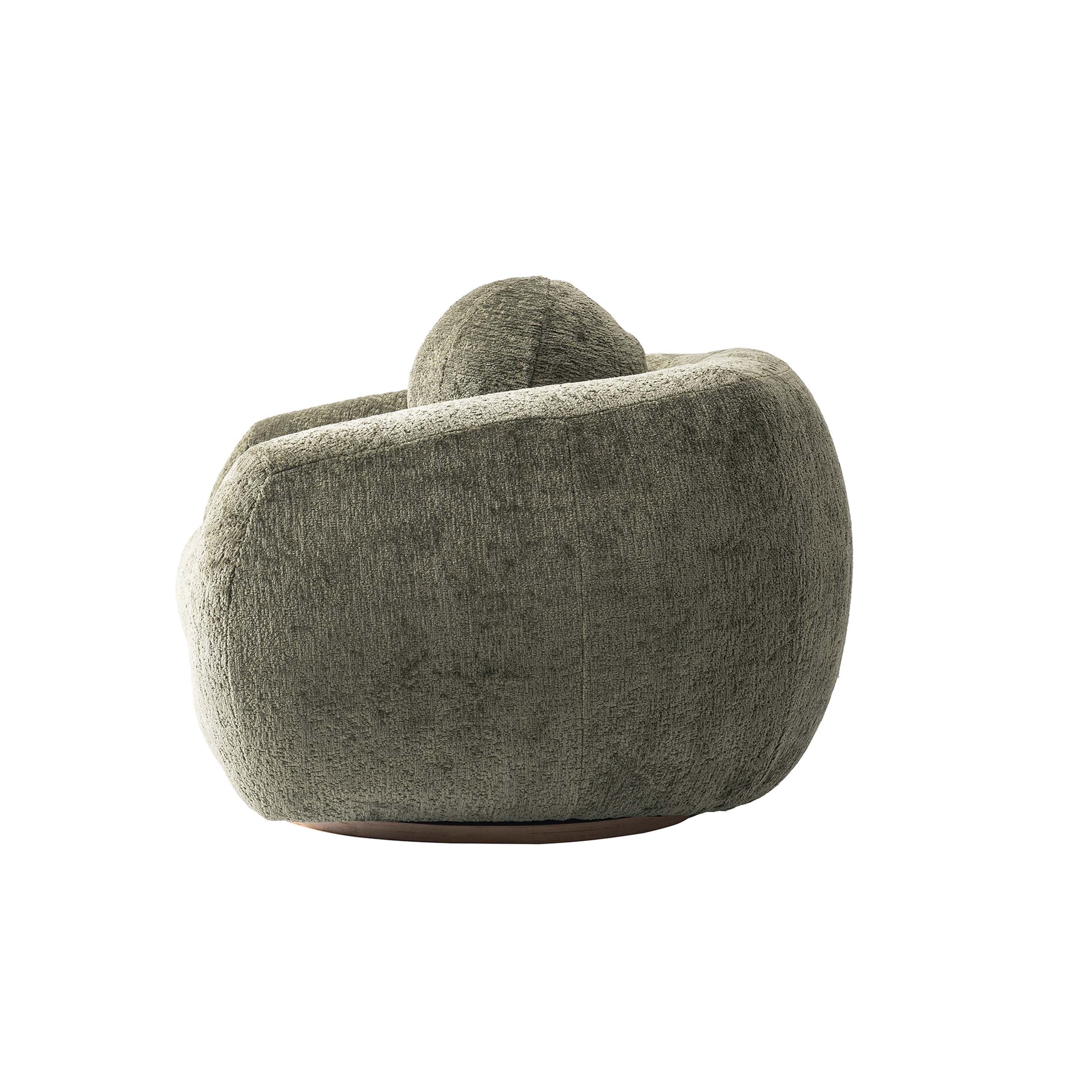 Tribeca Accent Chair in Olive Green - Image 6