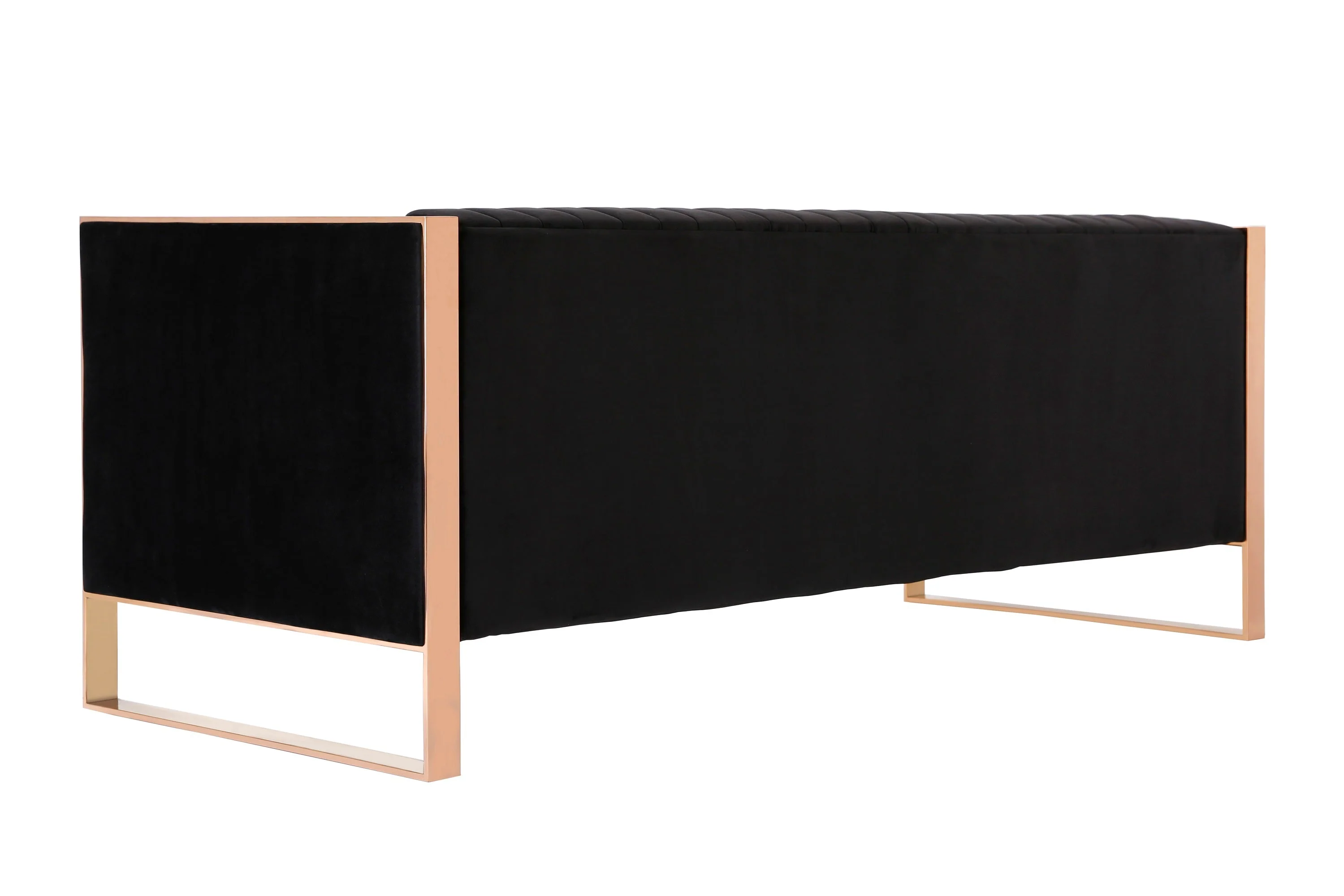 Trillium Sofa in Black and Gold - Image 6