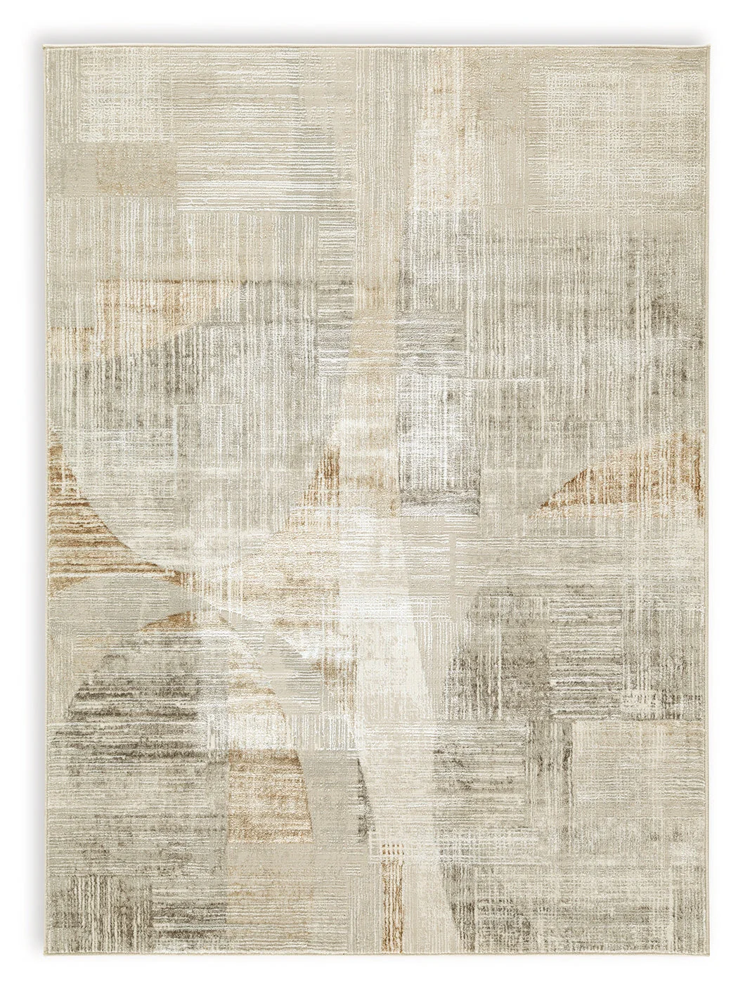 Truward Linen/Gray/Caramel Medium Rug - Image 5