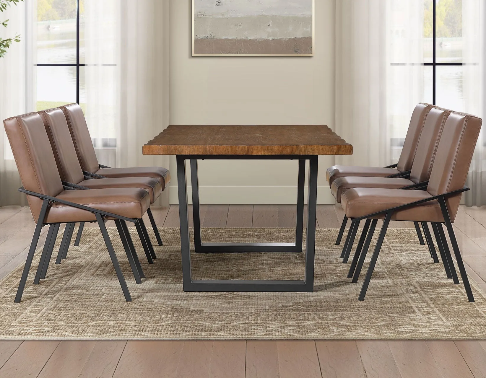 Tucson Brown Side Chair, Set of 2 - Image 11