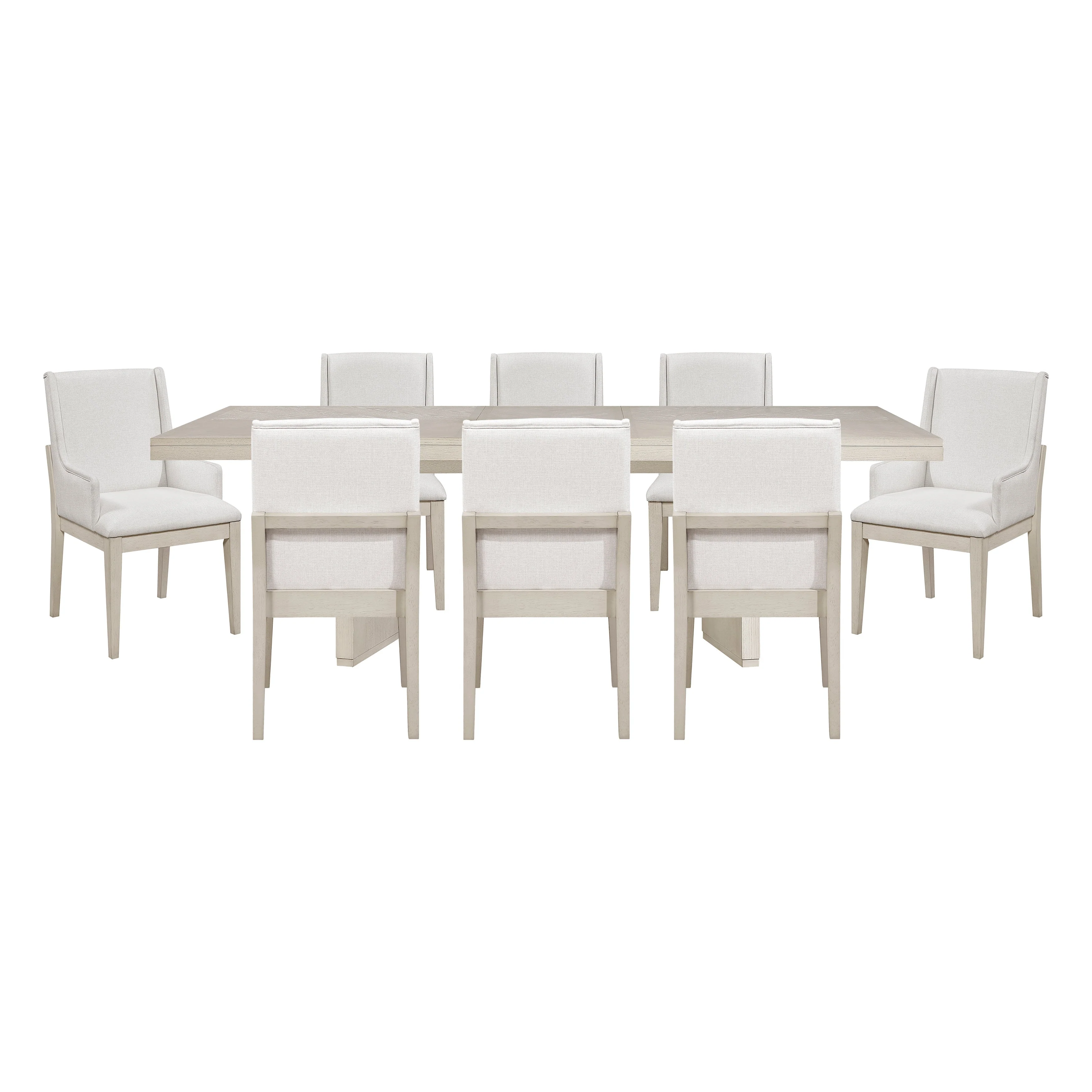 Tundra Ivory Extendable 9-Piece Dining Set