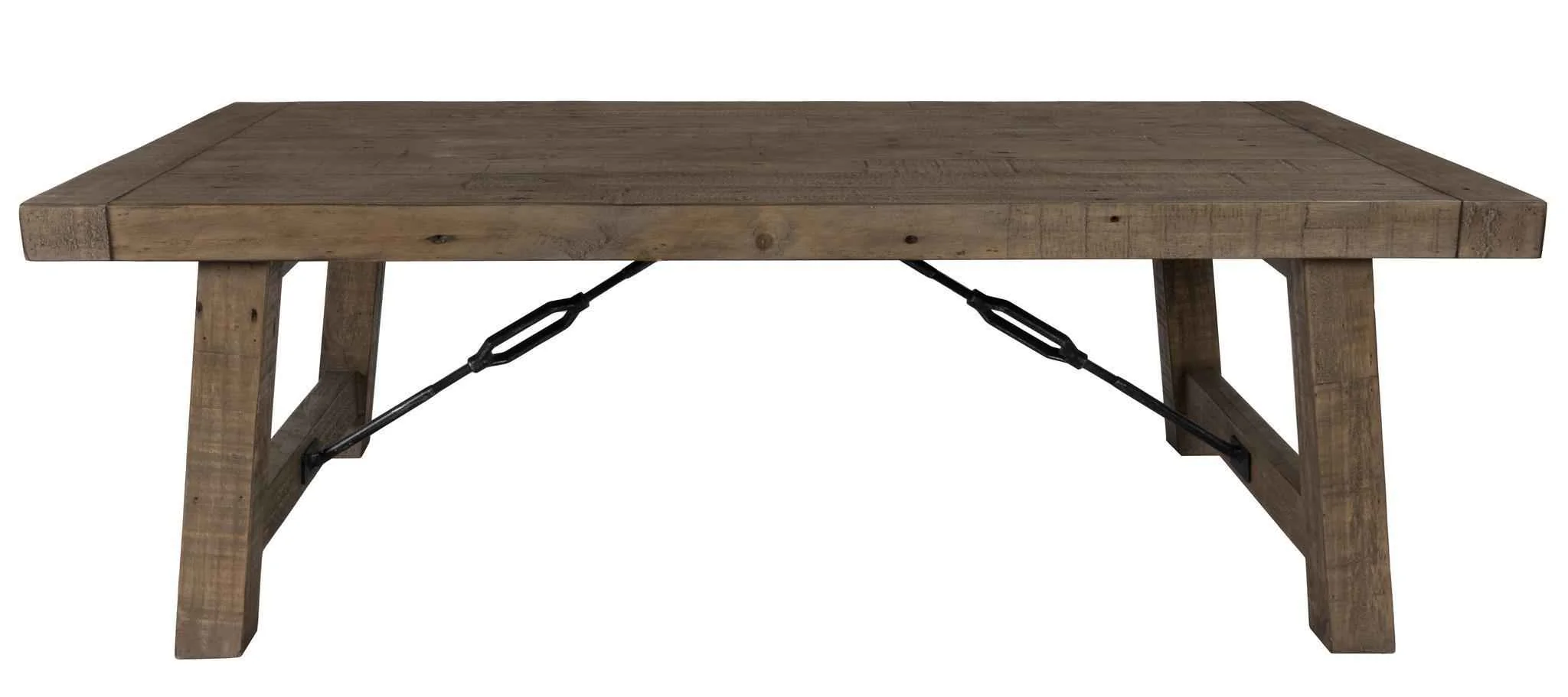 Tuscany Coffee Table - Distressed Brown - Image 2