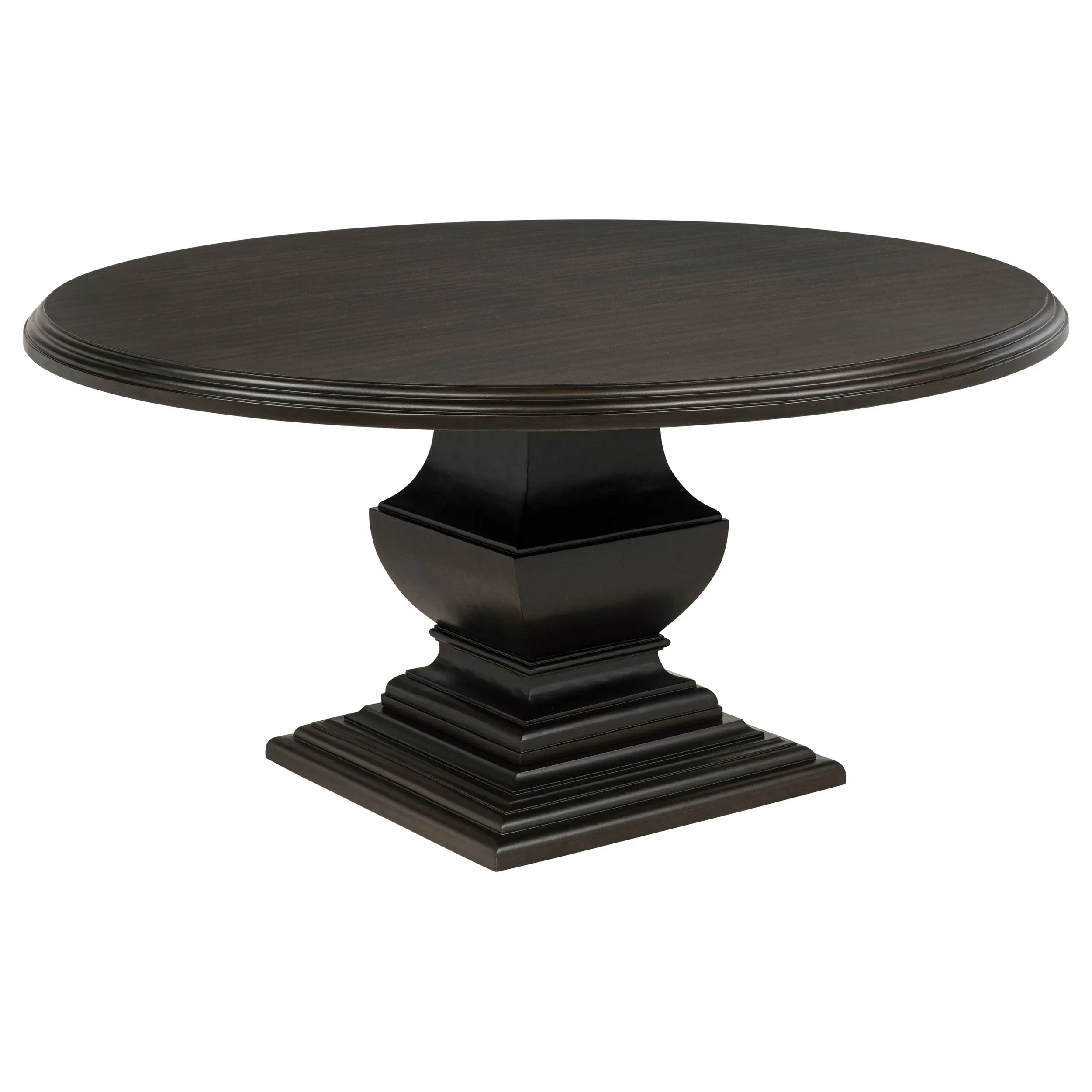Twyla Dark Cocoa 5-piece Round Wood Dining Room Table Set - Image 3