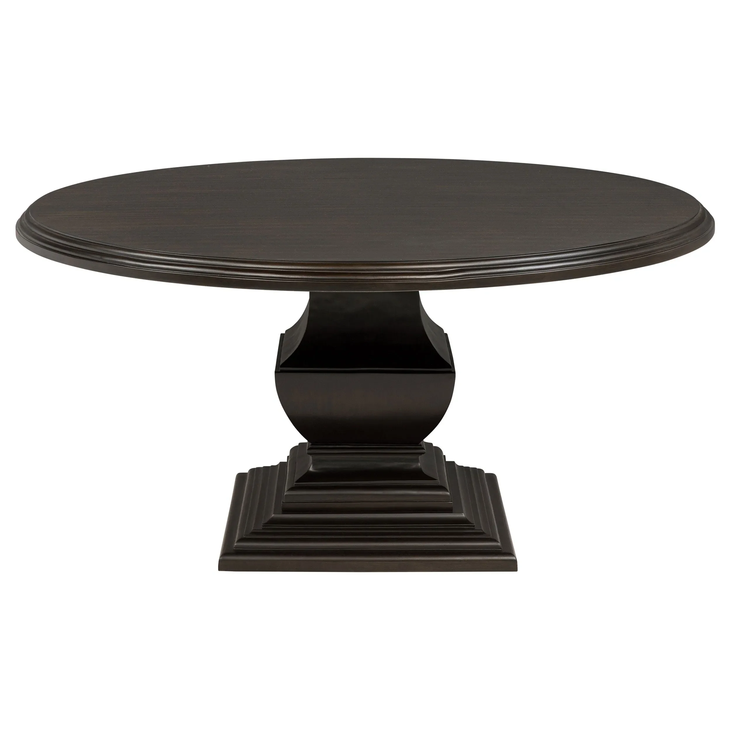 Twyla Dark Cocoa 7-piece Round Wood Dining Room Table Set - Image 4