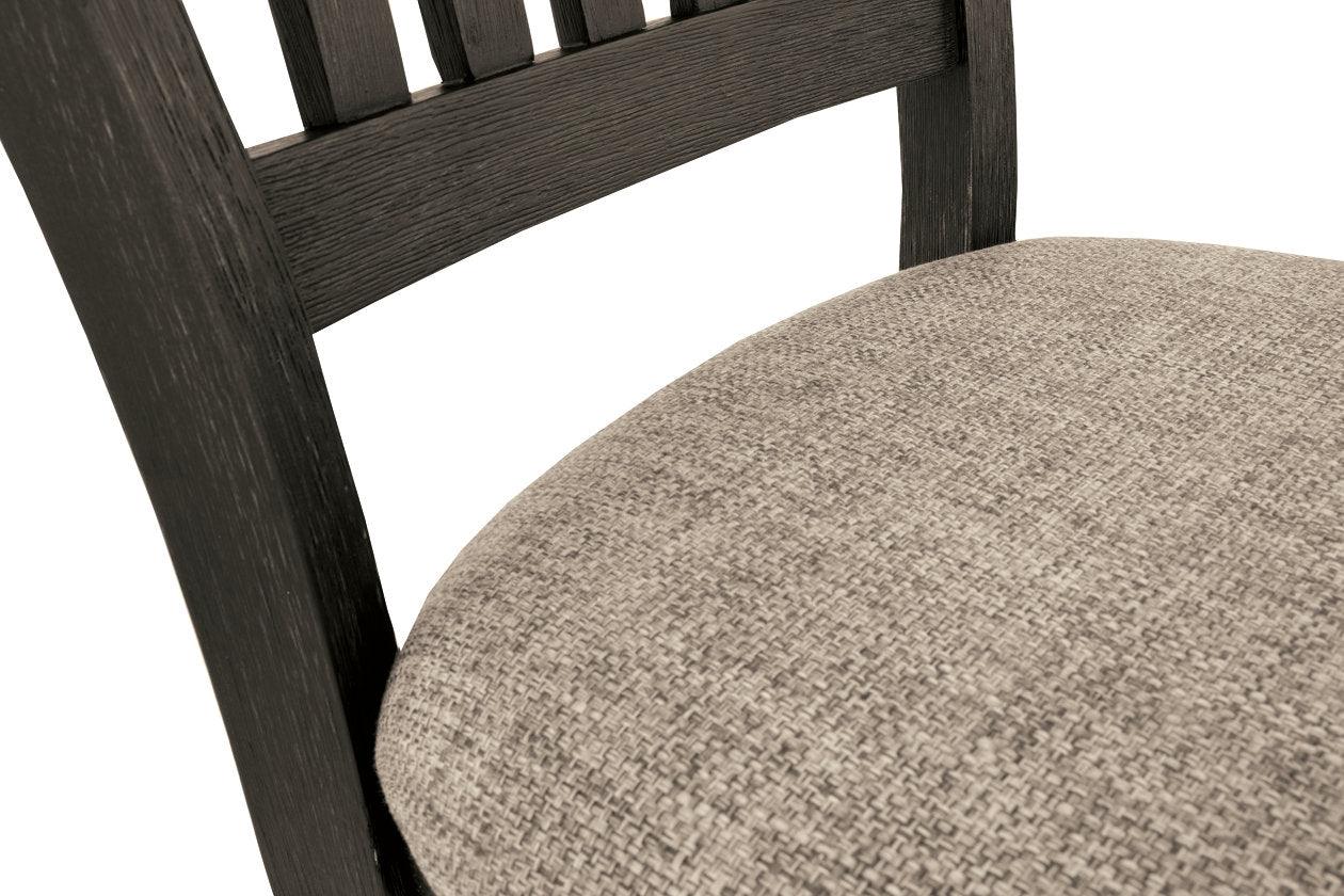 Tyler Creek Black/Grayish Brown Dining Chair, Set of 2 - Image 9