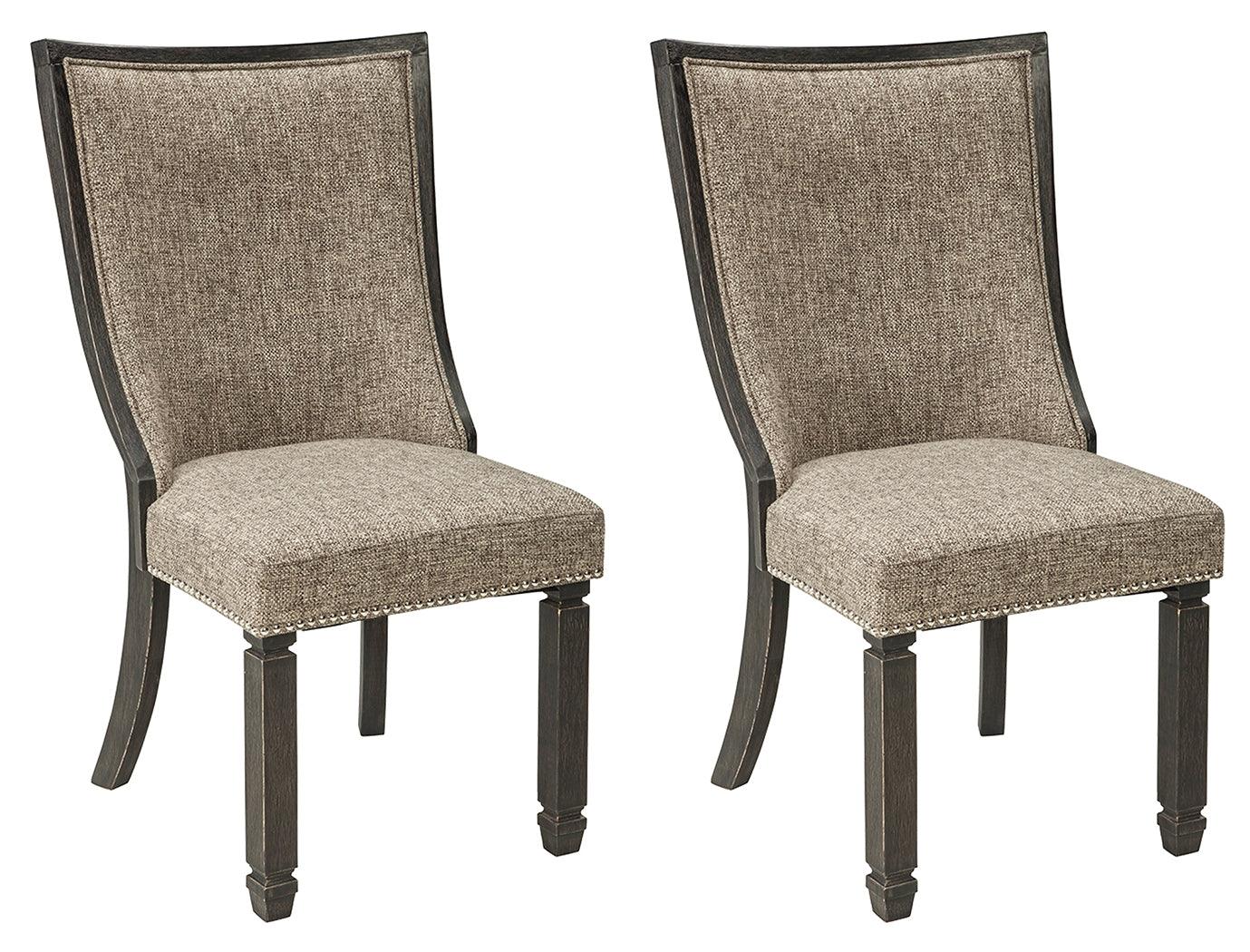 Tyler Creek Black/Grayish Brown Dining Chair, Set of 2 - Image 8