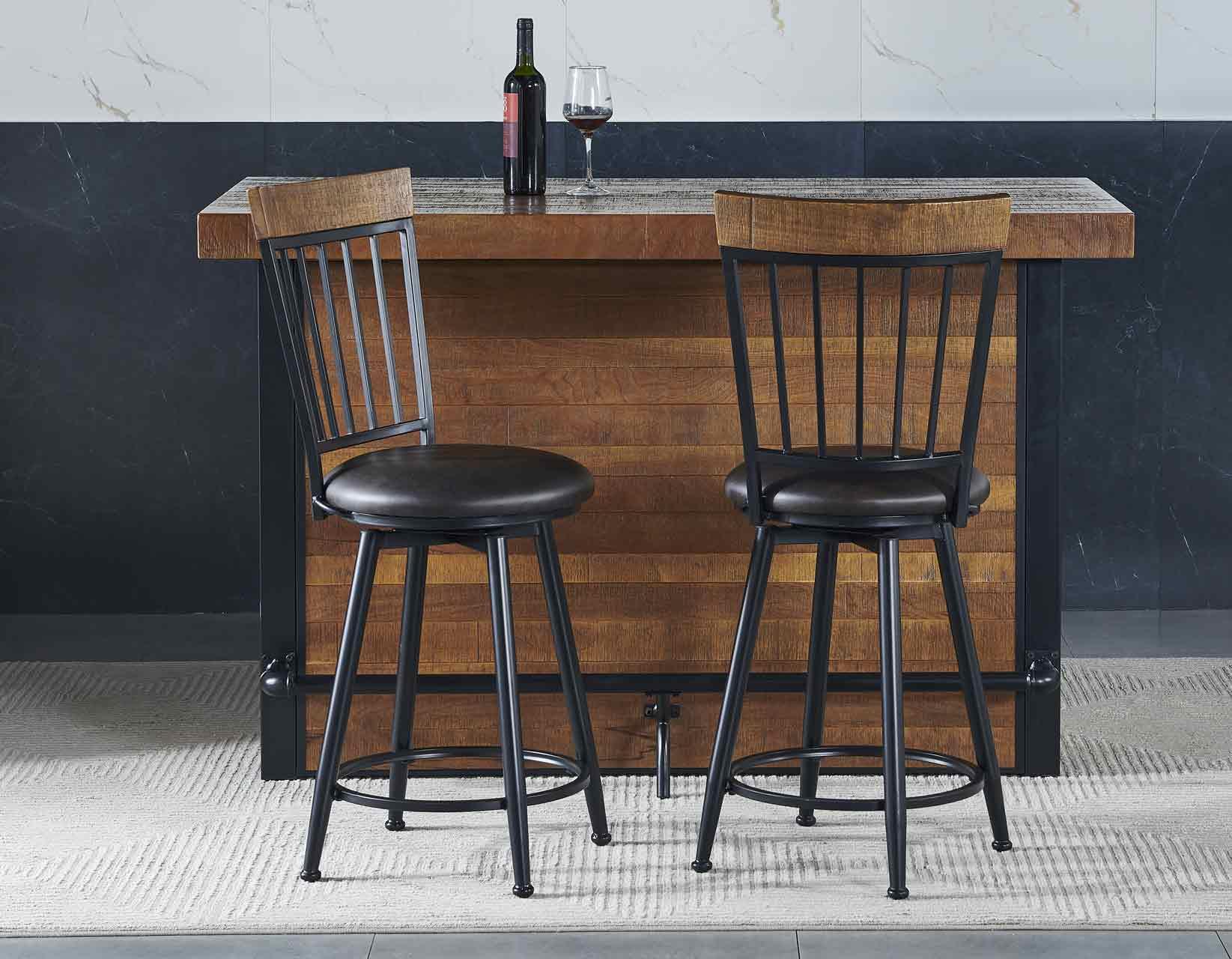 Tyler Swivel 24-inch Counter Stool - Image 13
