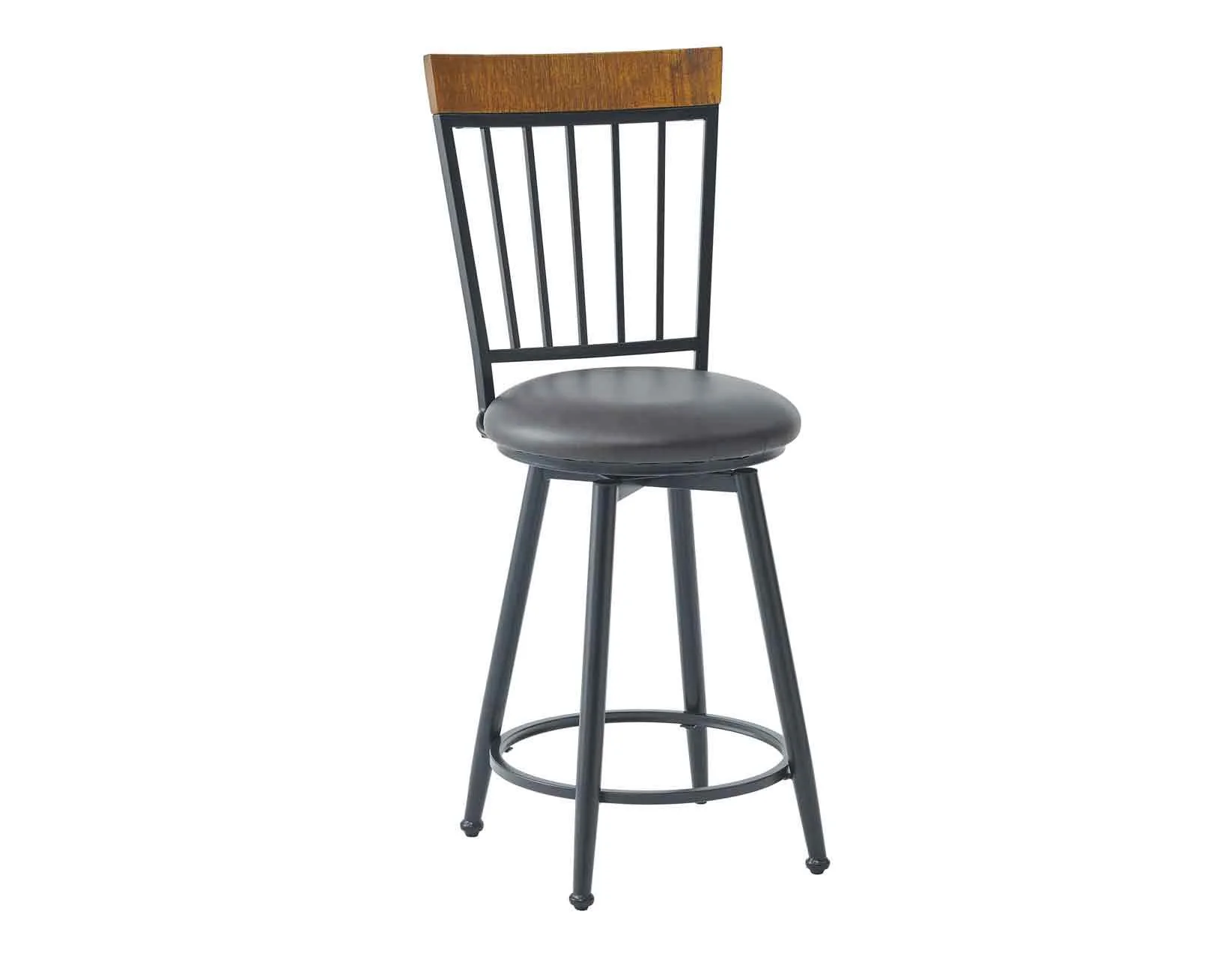 Tyler Swivel 24-inch Counter Stool - Image 6