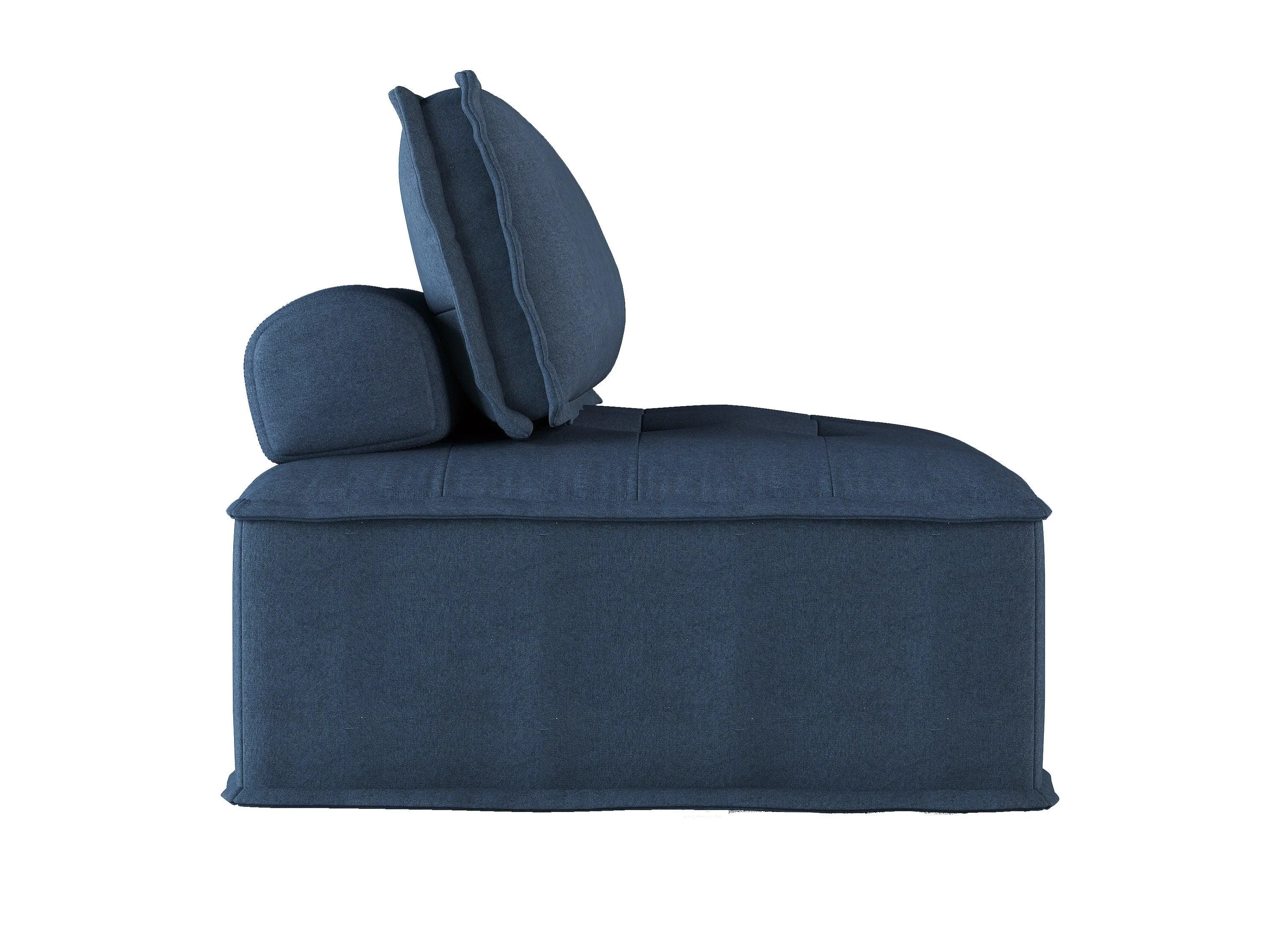 Ulrich Blue Modular Loveseat - Image 7