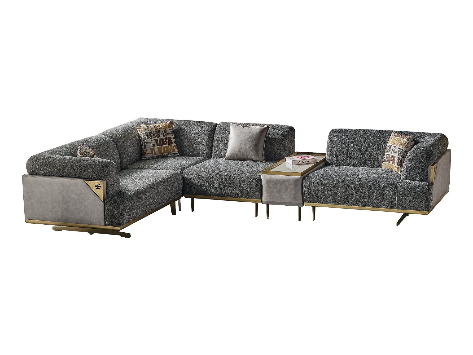 Urla Gray Modular Sectional
