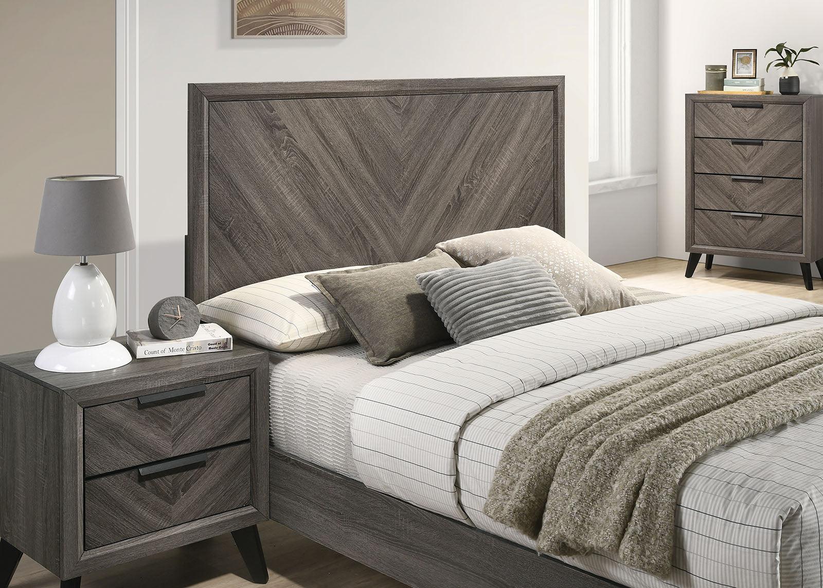 Vagan Gray Night Stand - Image 2