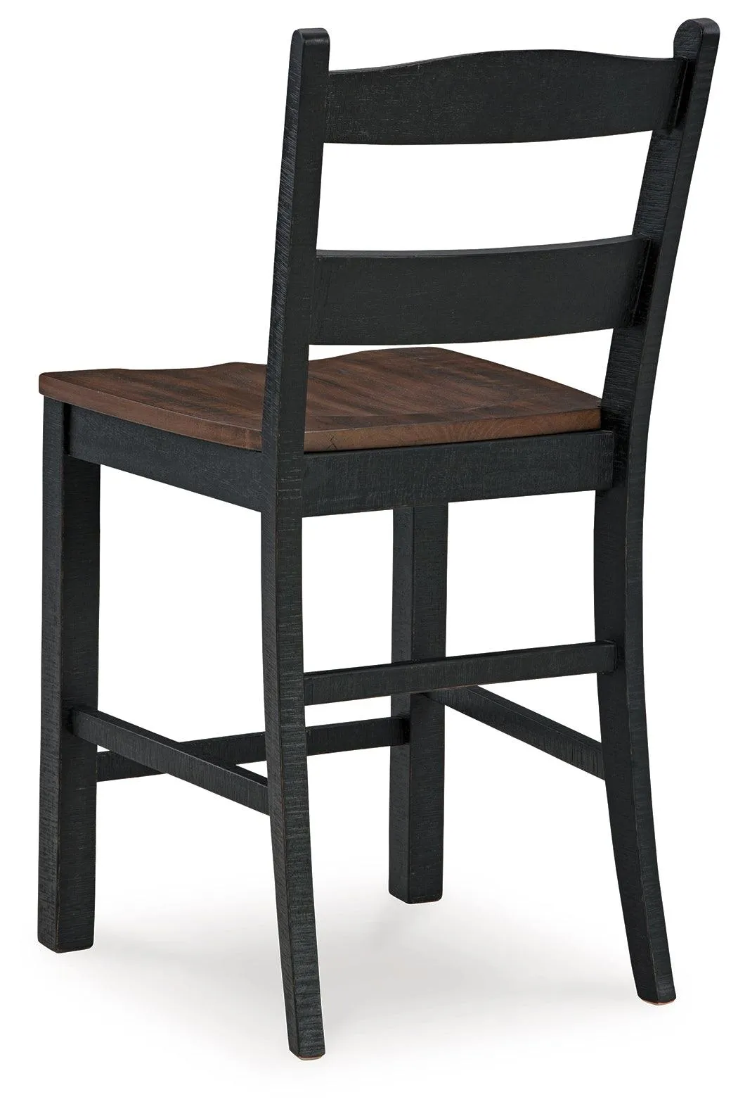 Valebeck Black/Brown Counter Height Barstool, Set of 2 - Image 6