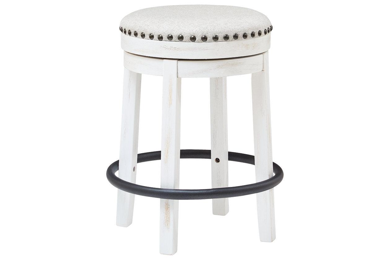 Valebeck White/Black Counter Height Stool - Image 6