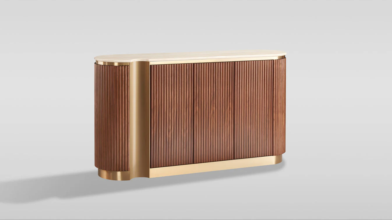 Valente Walnut Sideboard - Image 4