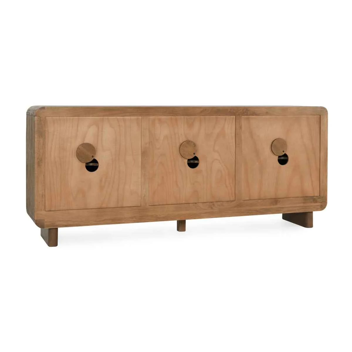 Vally 6 Door Buffet - Artisan Brown - Image 5
