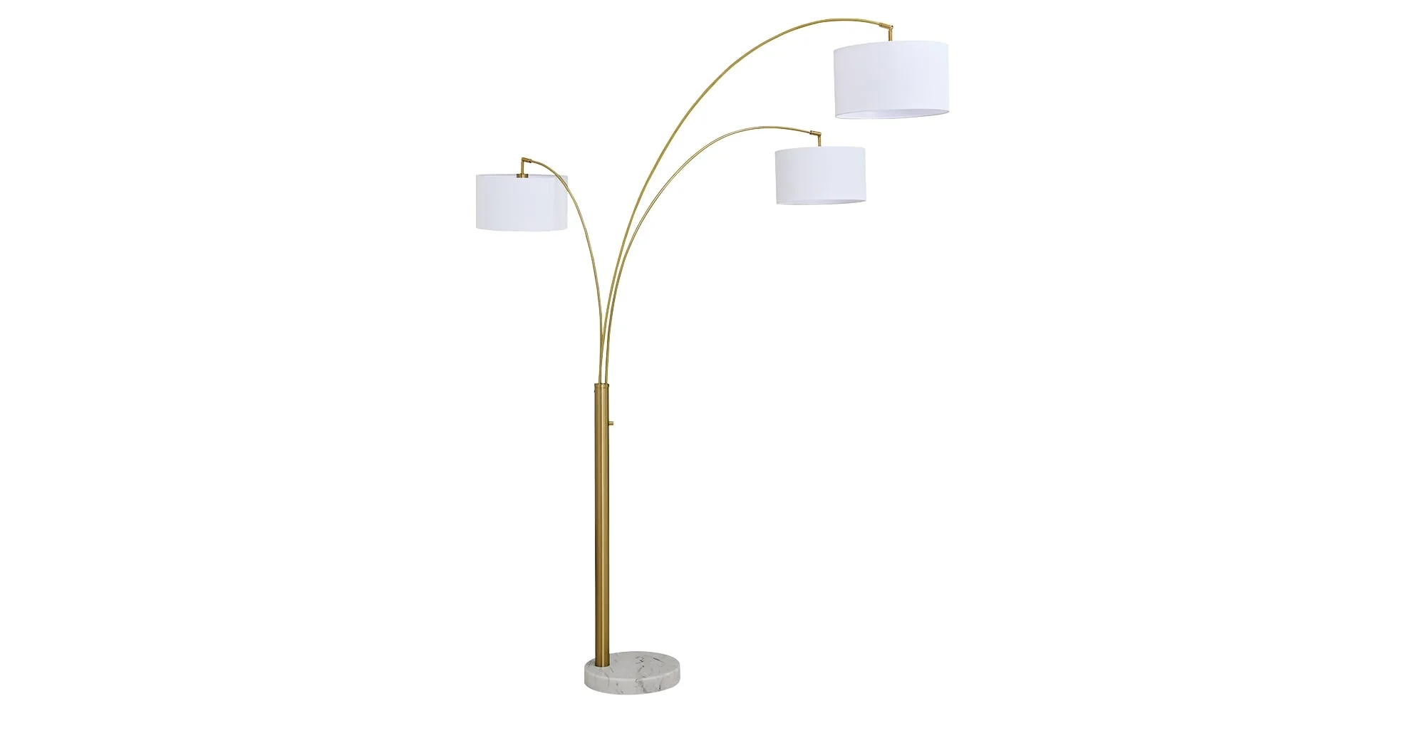 Valo Gold Finish Arc Lamp - Image 3