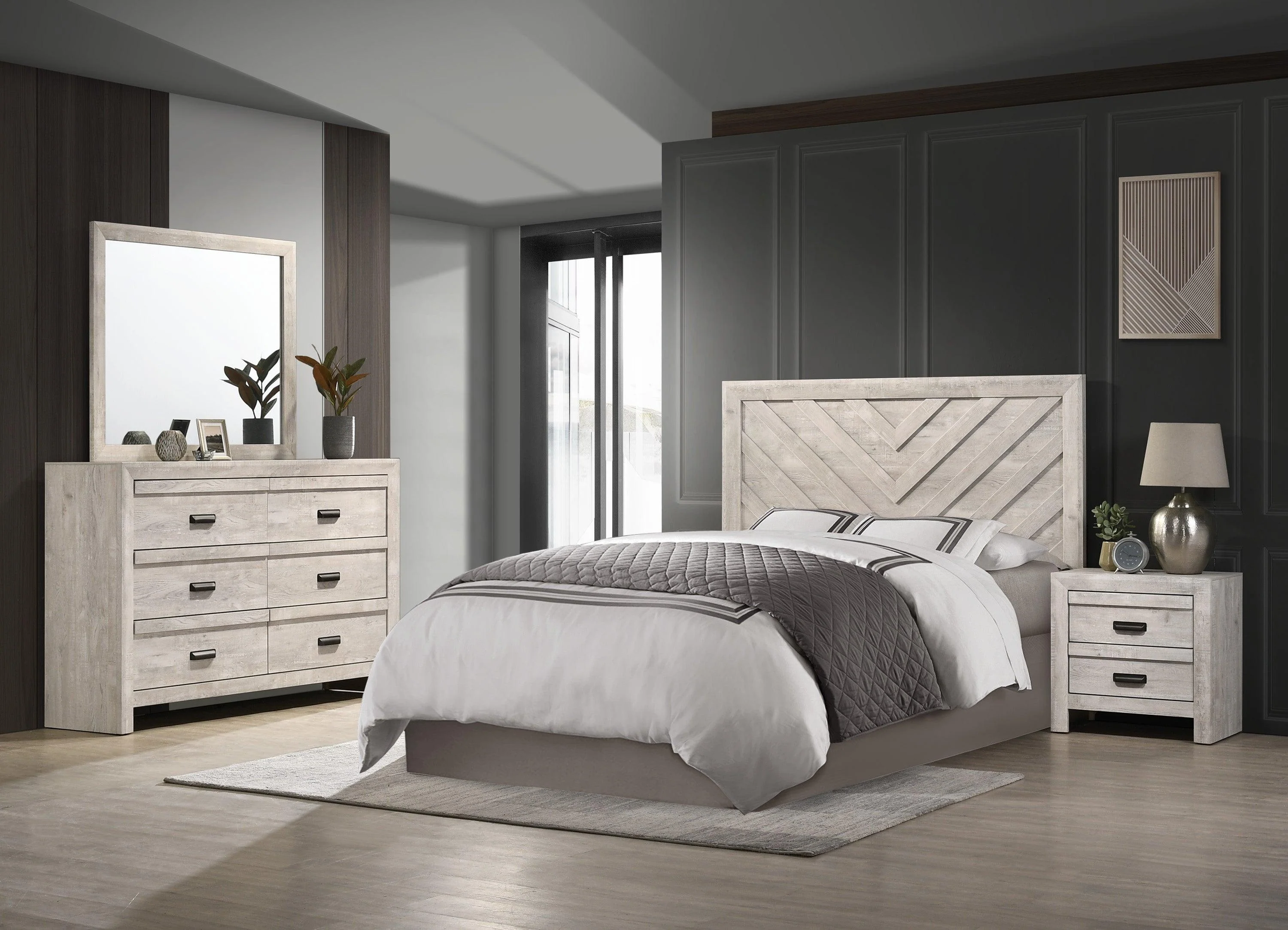Valor Beige Bedroom Set - Image 7