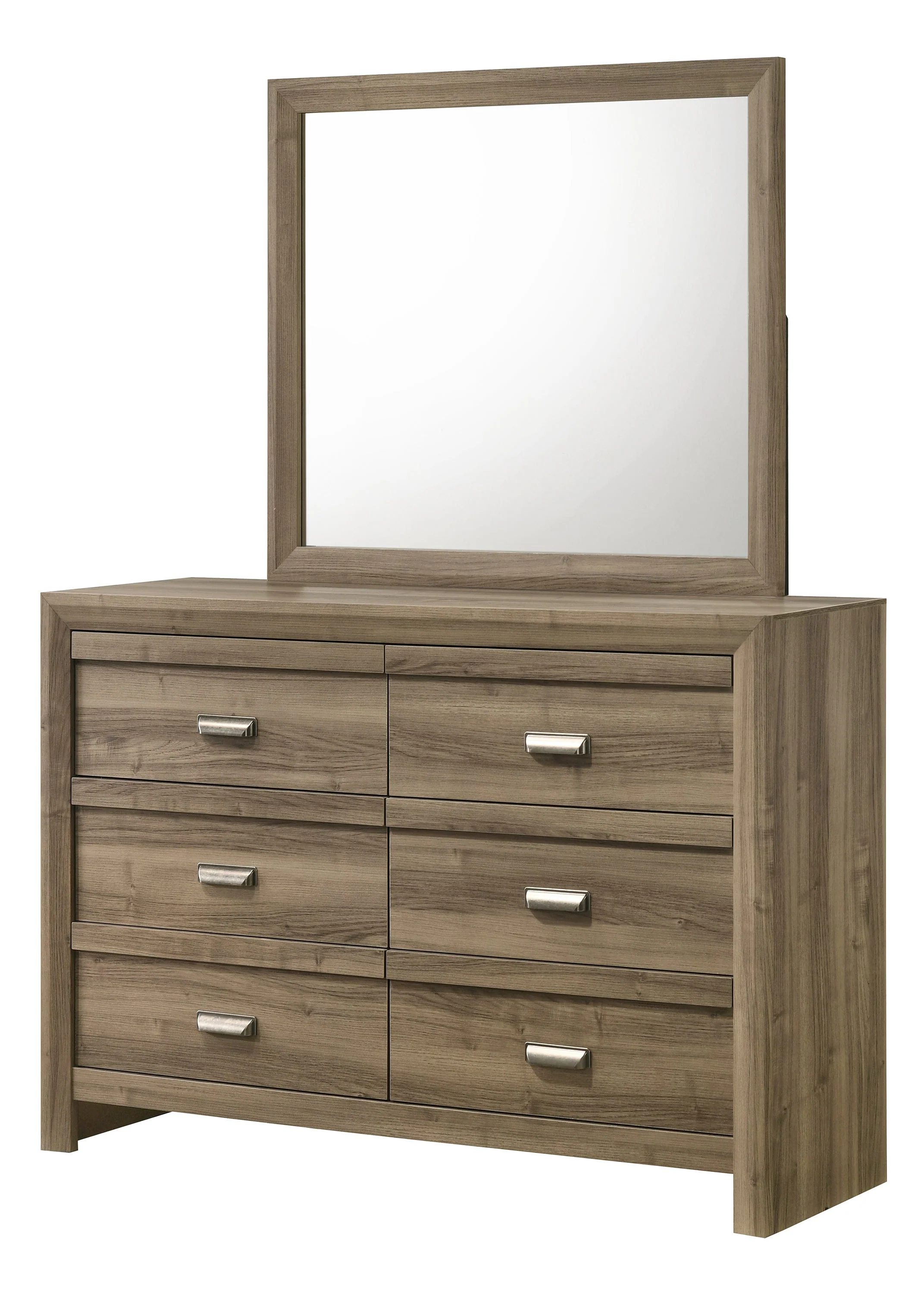 Valor Light Brown Panel Bedroom Set - Image 8