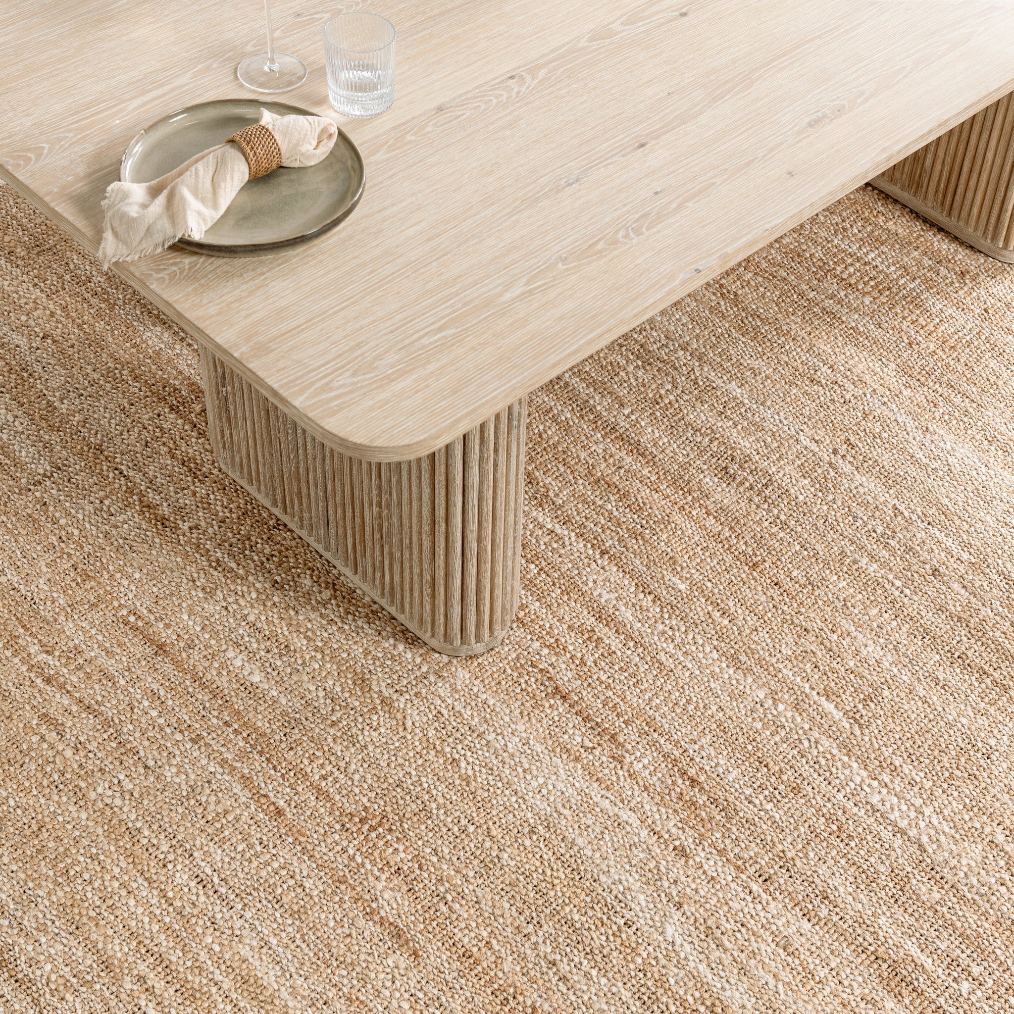 Vander Dining Table - Cream Washed - Image 8