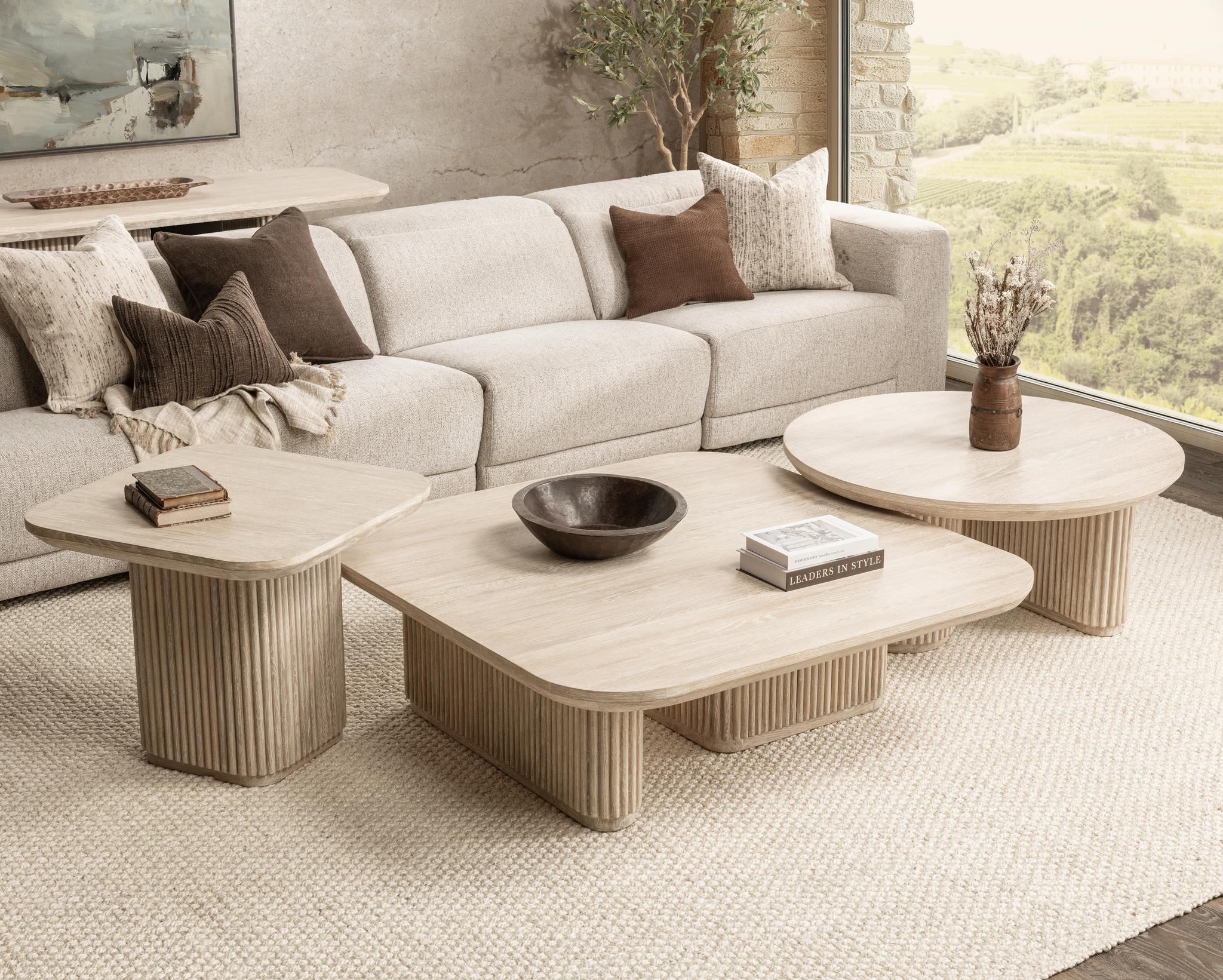 Vander End Table - Cream Washed - Image 8