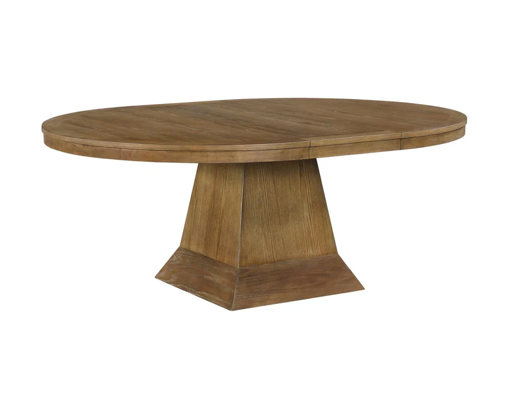 Vaughn 5-Piece Dining Room Set with Annie Barrel Chocolate Velvet Chairs - Image 11