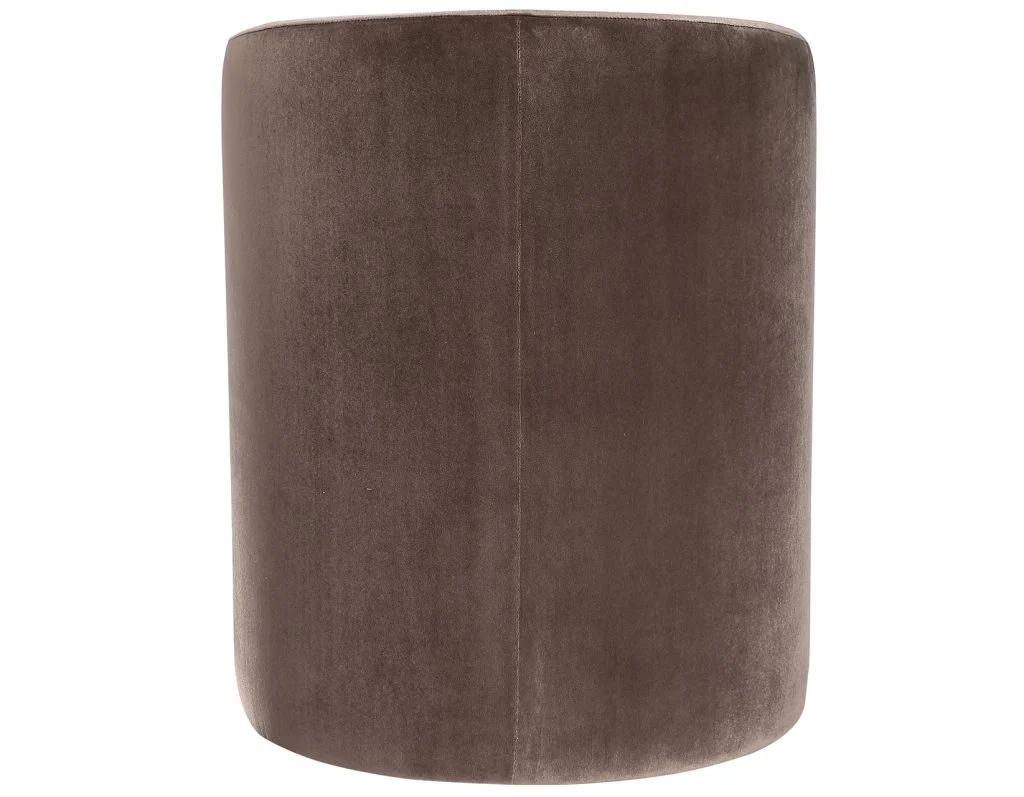 Vaughn 5-Piece Dining Room Set with Annie Barrel Chocolate Velvet Chairs - Image 5