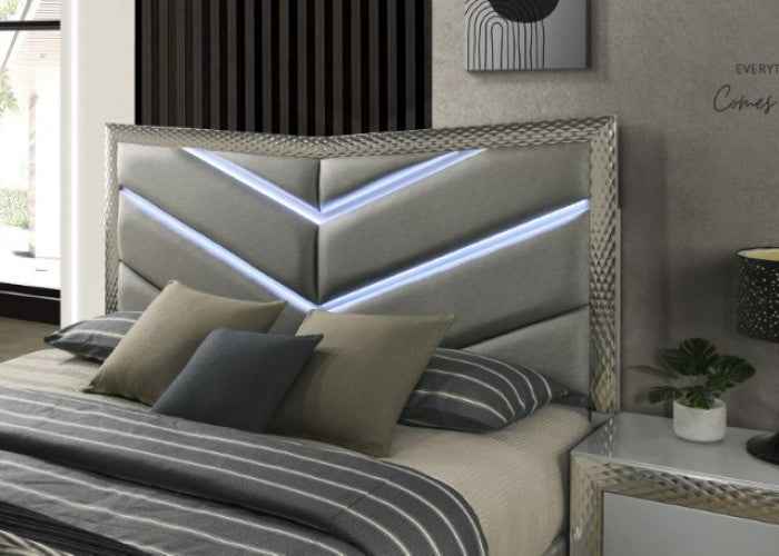 Ventnor Gray 4-Piece Queen Bedroom Set - Image 4