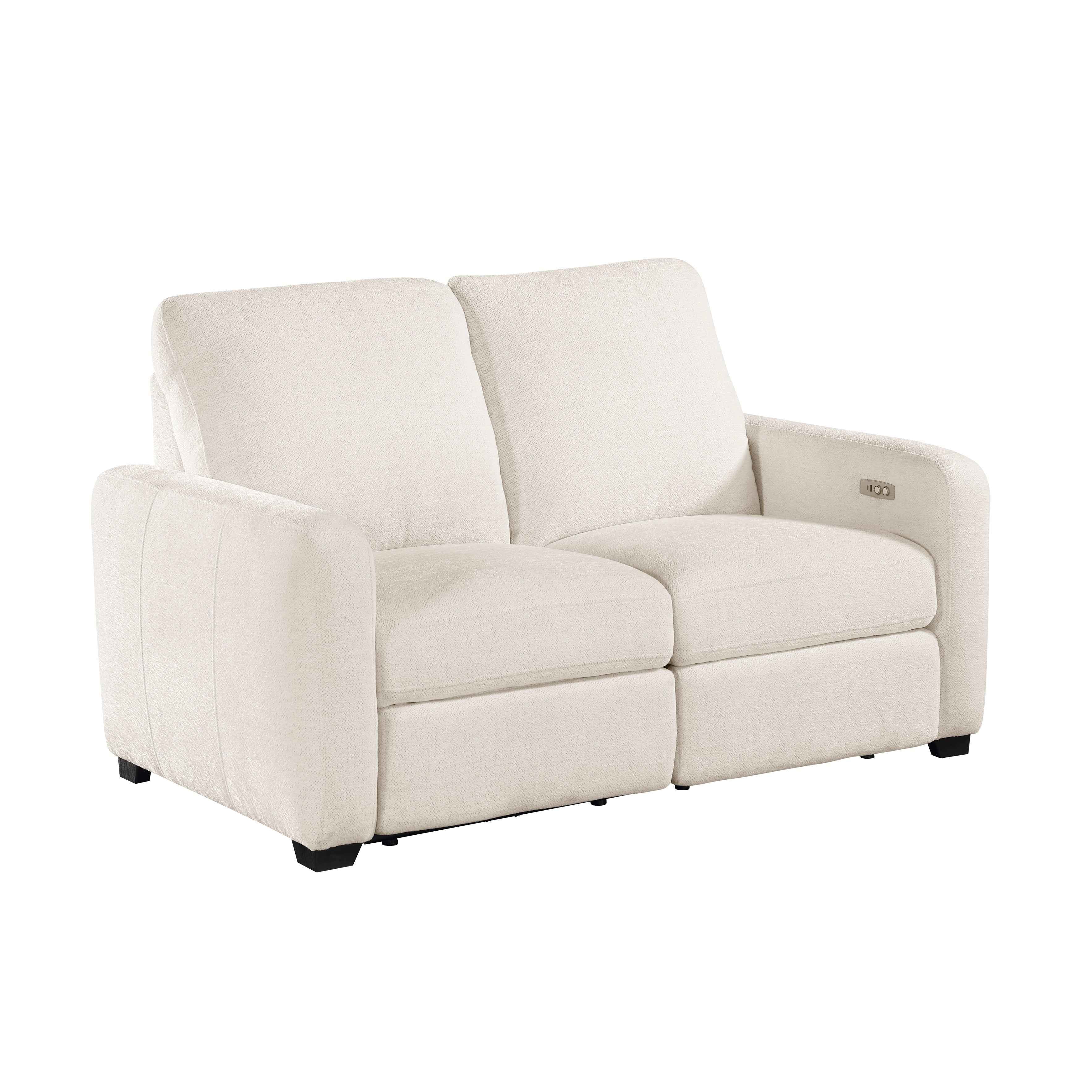 Vera Beige Power Reclining Living Room Set - Image 8