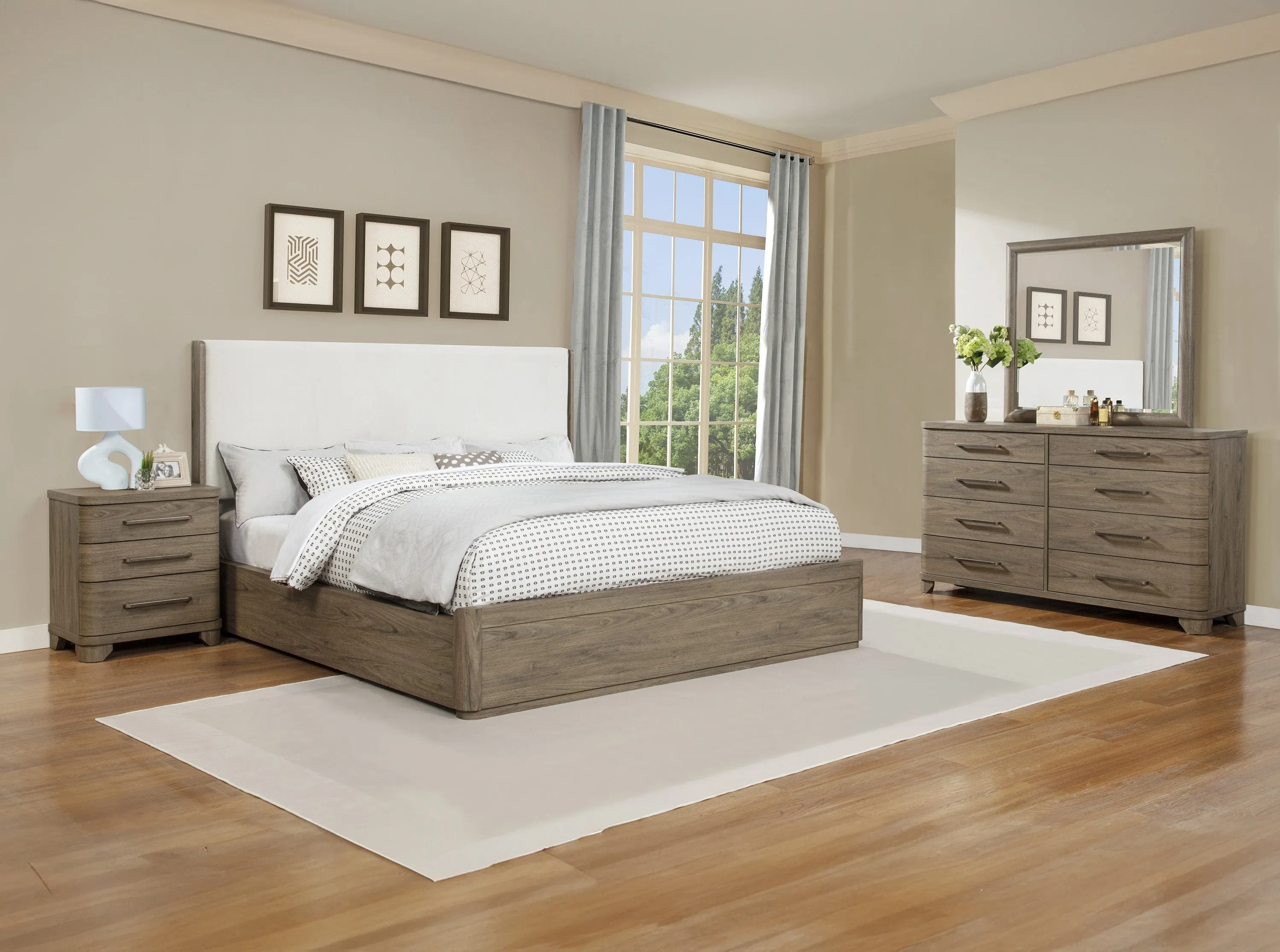 Veranda Brown Panel Bedroom Set - Image 2