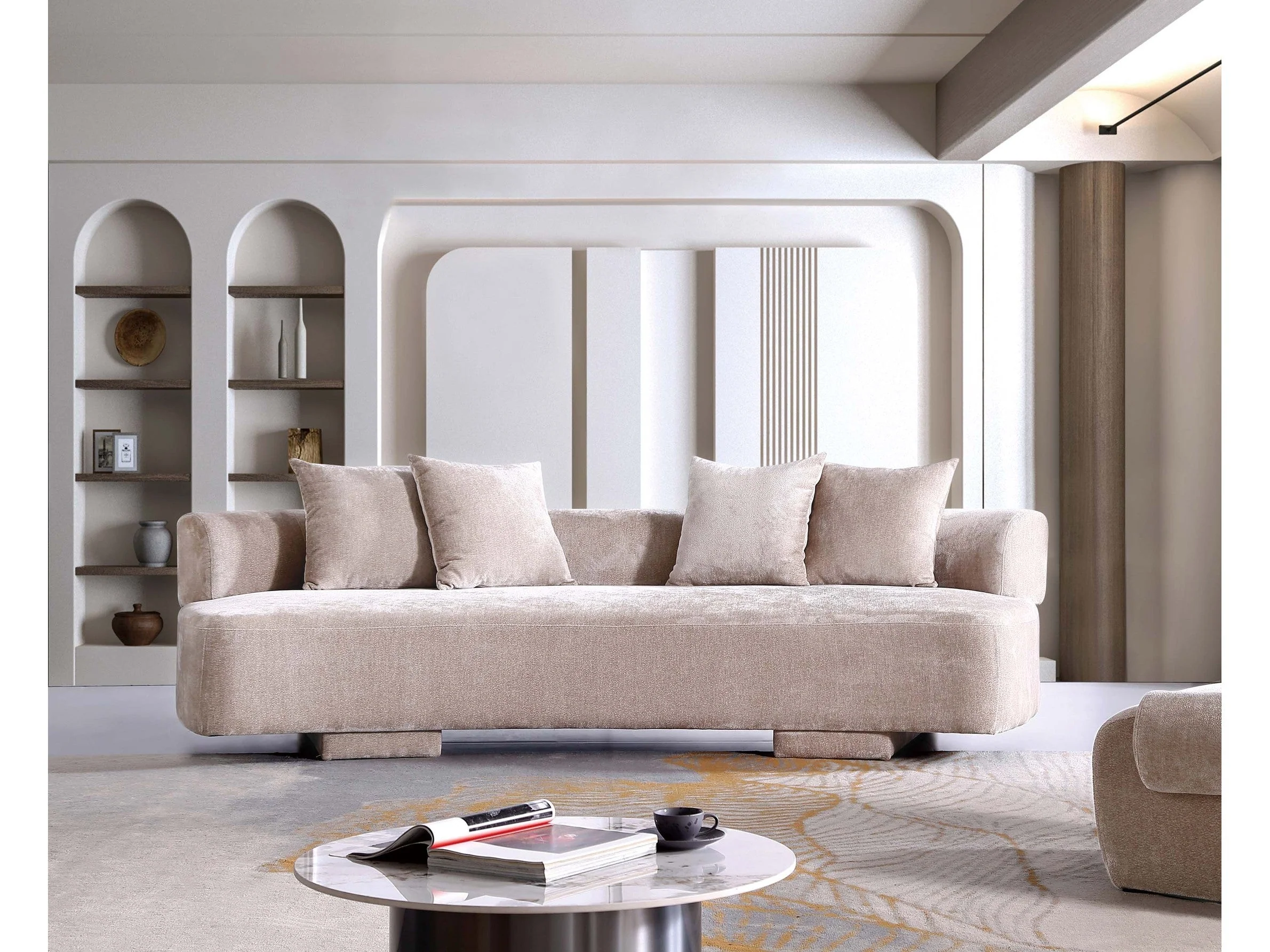 Verandah XL Sofa in Beige