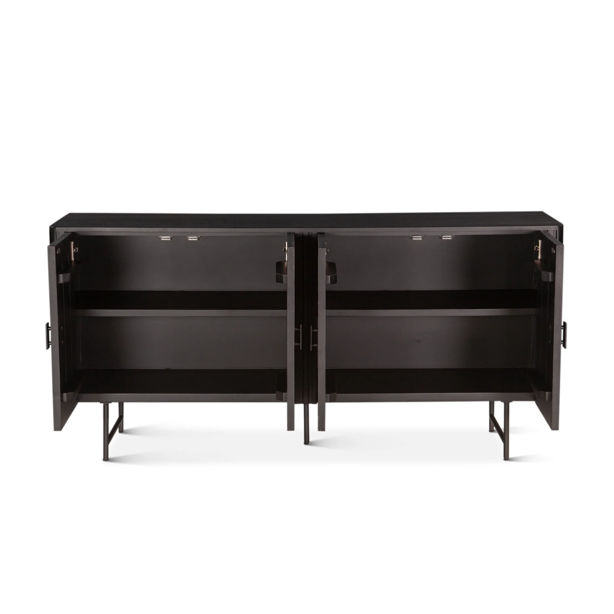 Verbania 67" Sideboard in Matte Black - Image 2