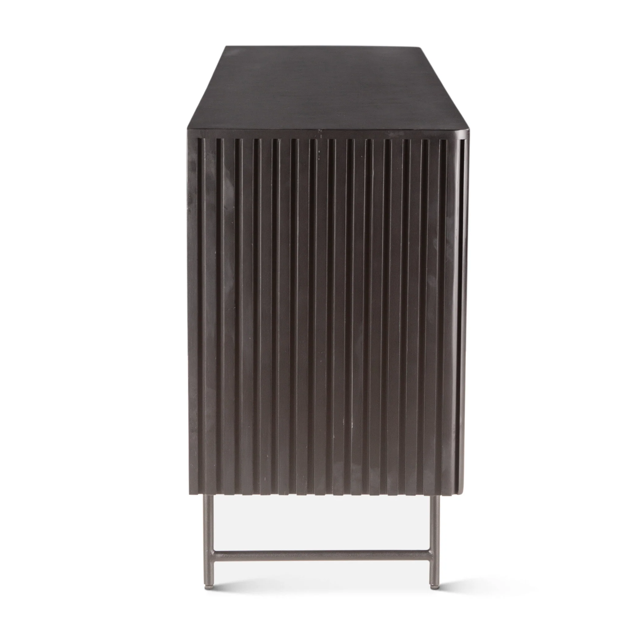 Verbania 67" Sideboard in Matte Black - Image 5