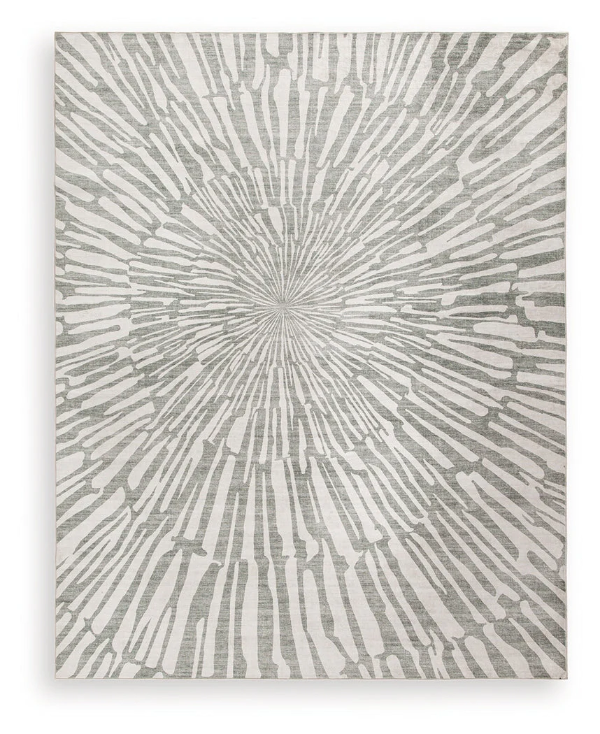 Verland Gray/White Washable Large Rug - Image 5