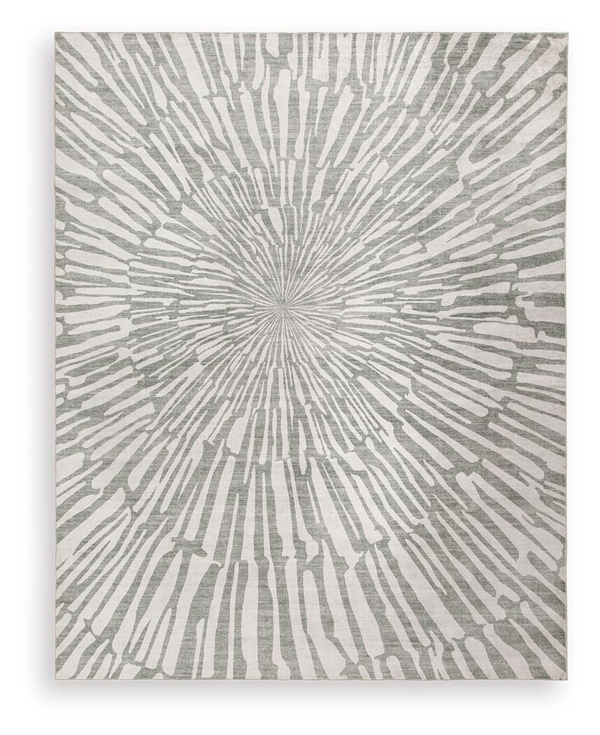 Verland Gray/White Washable Large Rug - Image 7
