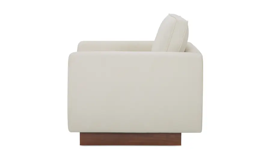 Vernon Accent Chair White - Image 3