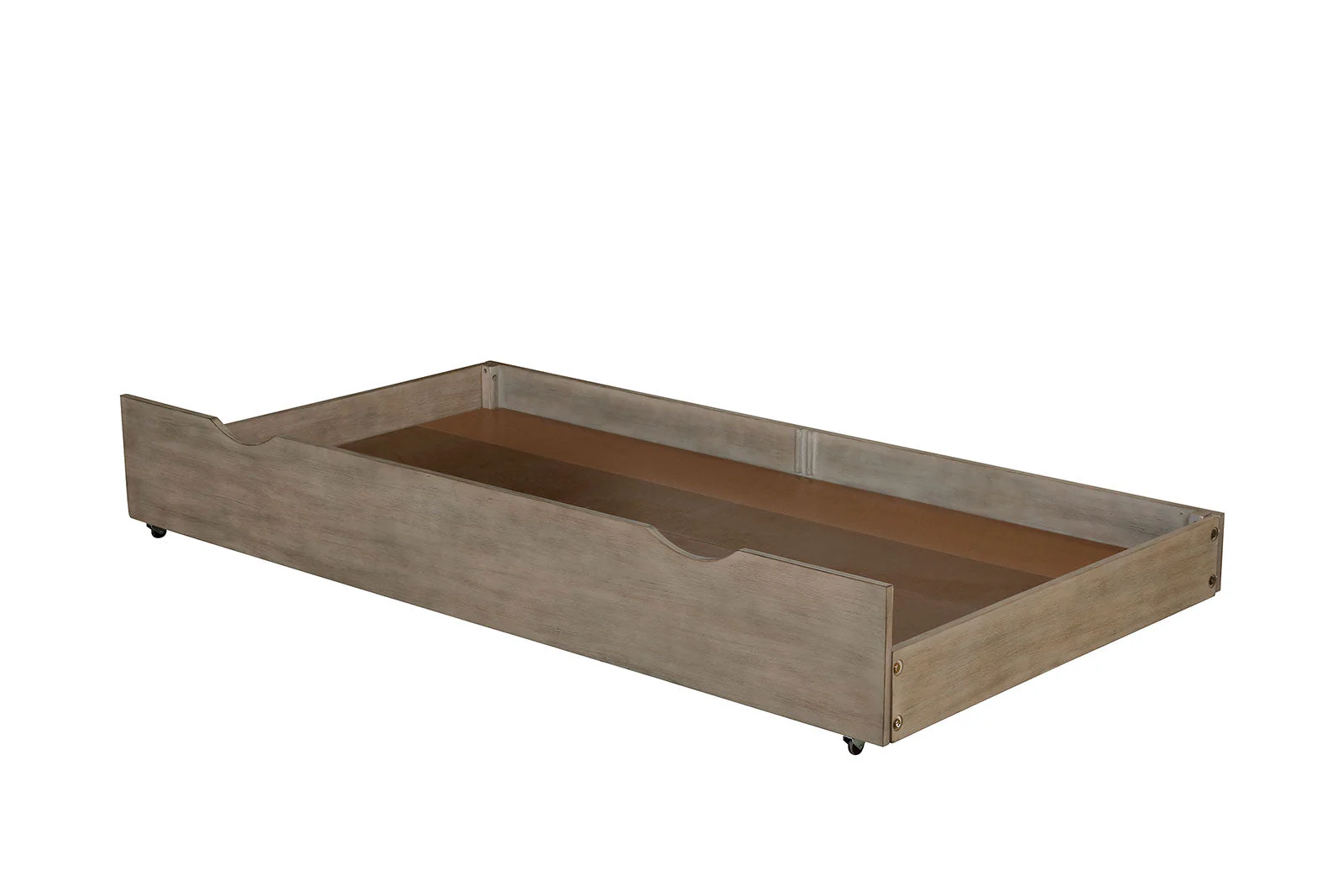 Vevey Wire-Brushed Warm Gray Full Bed - Image 4