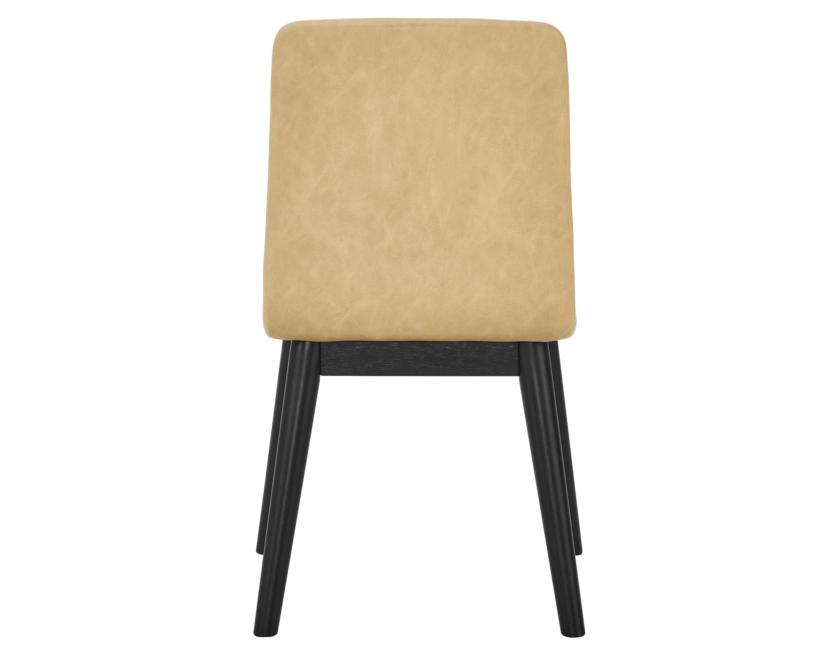 Vida Sand Vegan Leather Side Chair, Set of 2 - Image 8
