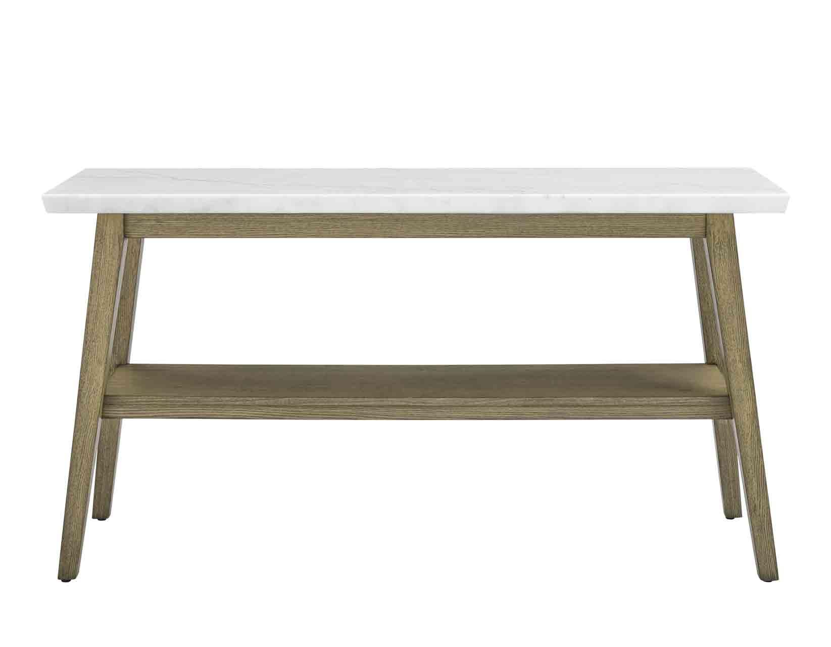 Vida White Marble Top 3-Piece Table Set - Image 4