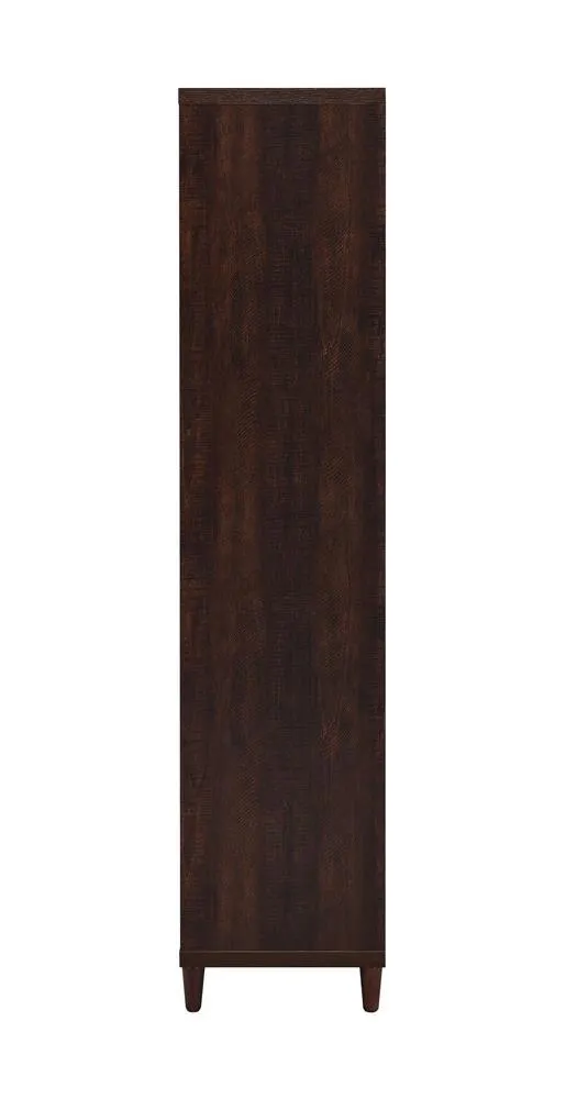 Wadeline Rustic Tobacco 2-Door Tall Accent Cabinet - Image 7