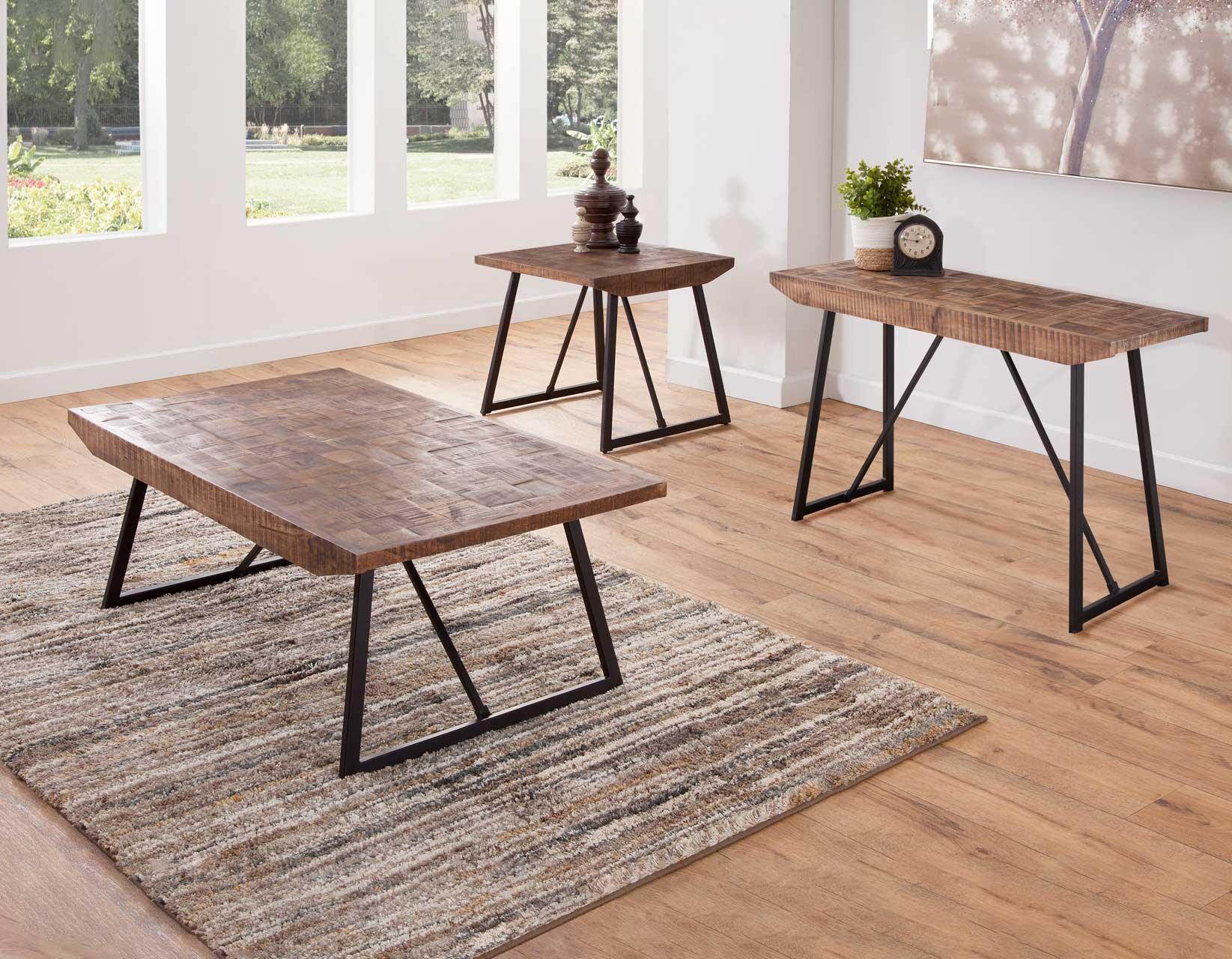 Walden Parquet Cocktail Table - Image 2