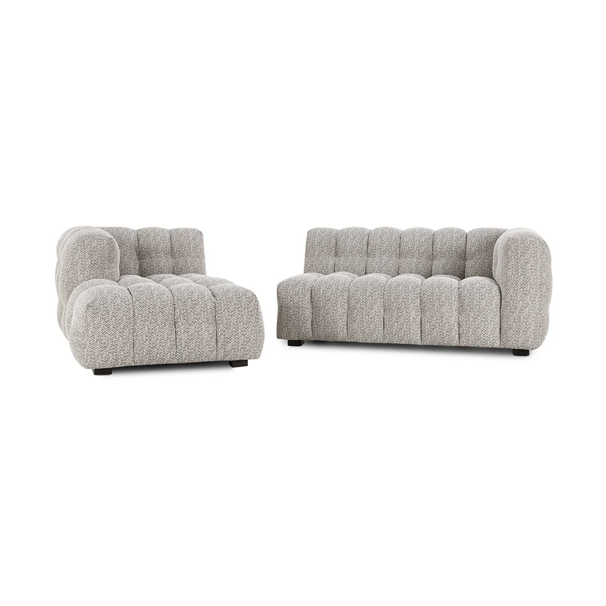 Walter 2 Piece Sectional - Heathered Gray - Image 5