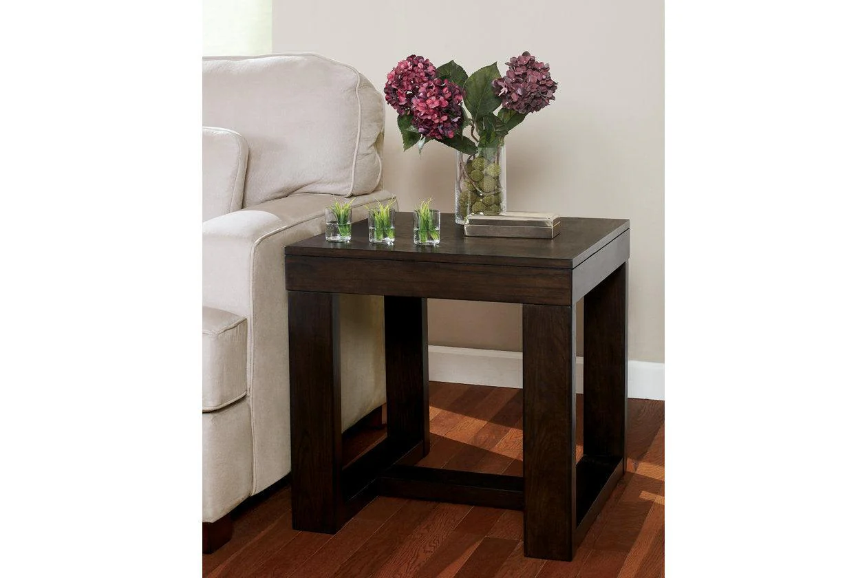 Watson Dark Brown End Table - Image 8