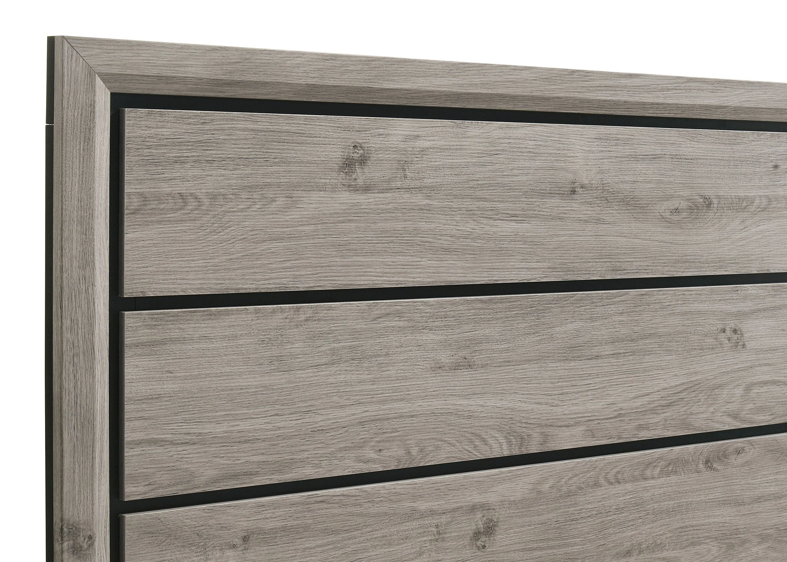 Watson Light Taupe Wood Full Panel Bed - Image 7