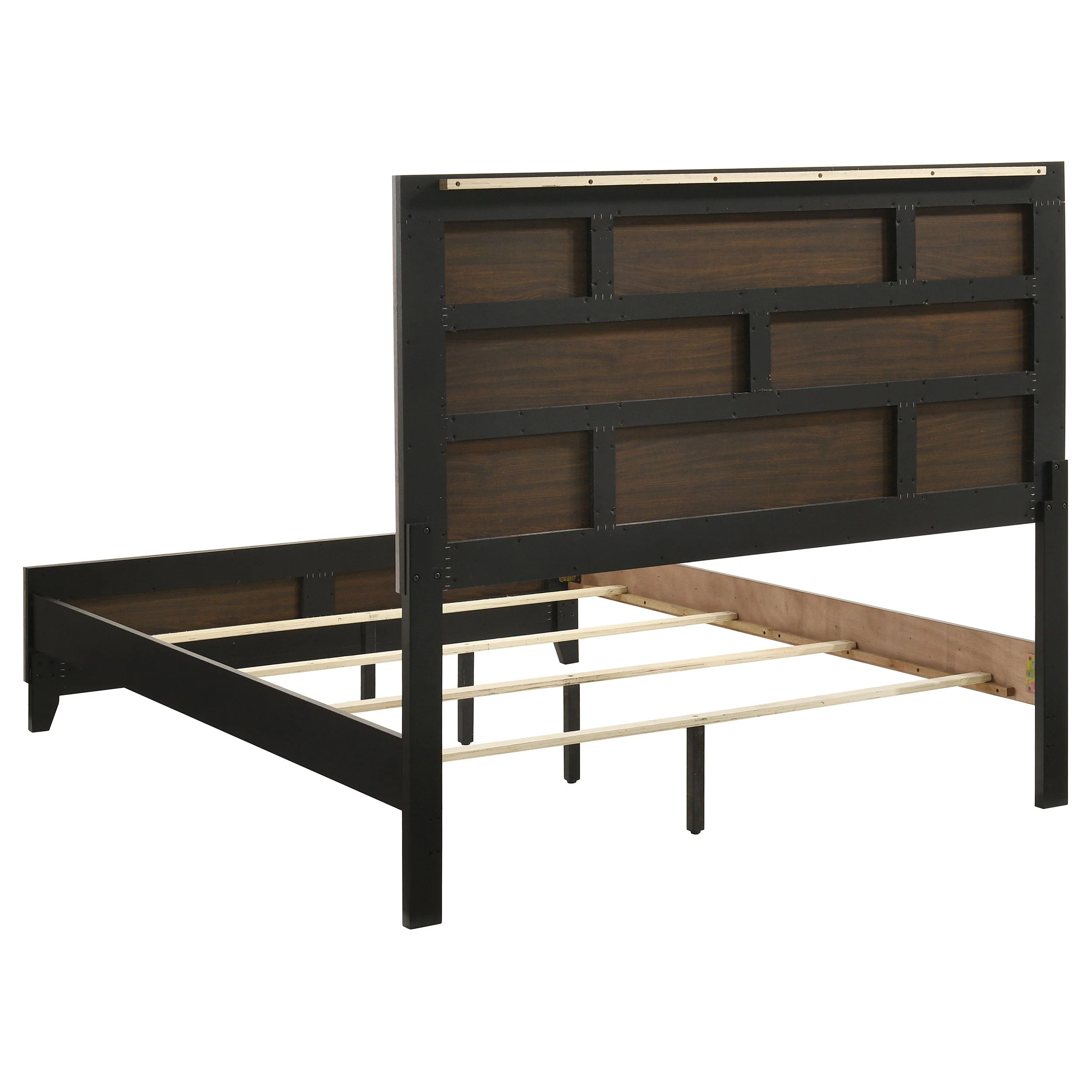 Watson Light Taupe Wood Queen Panel Bed - Image 5