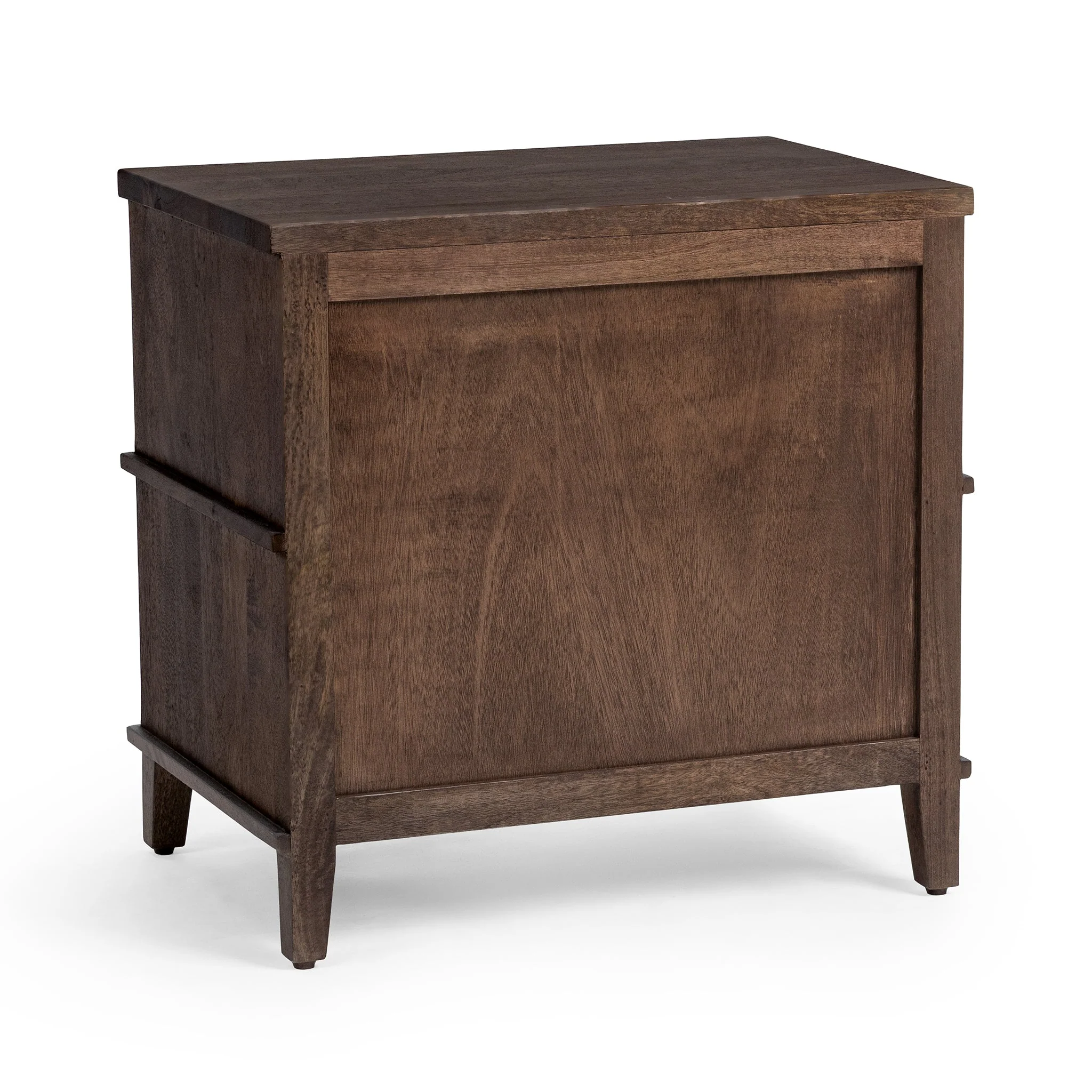Westlake 2 Drawer Nightstand - Auburn Walnut - Image 4