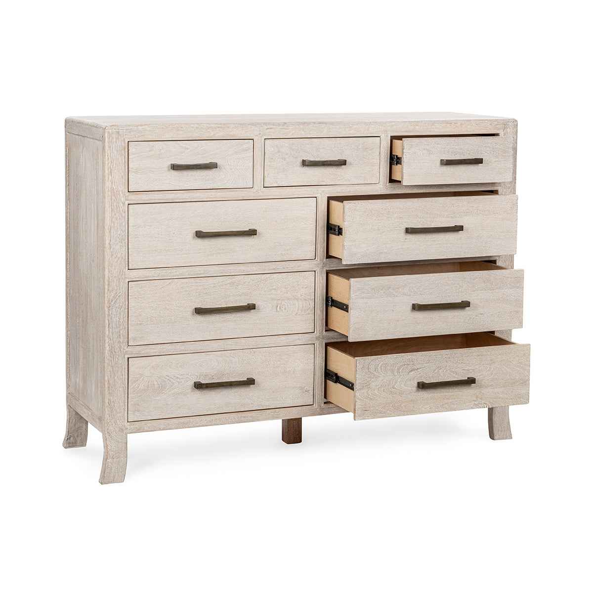 Westmont 9 Drawer Dresser - Creamwood - Image 5