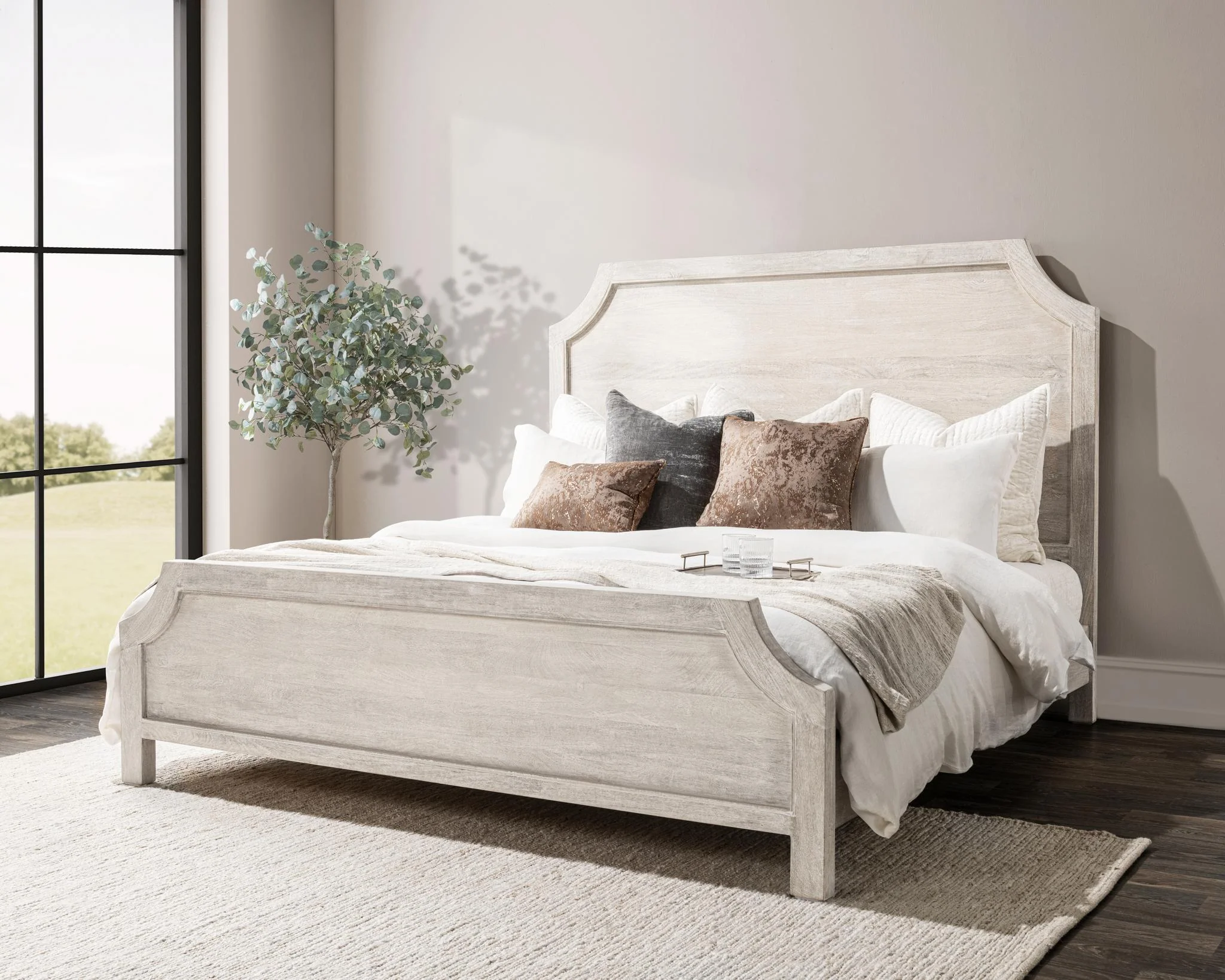 Westmont Bed - Creamwood - Image 12