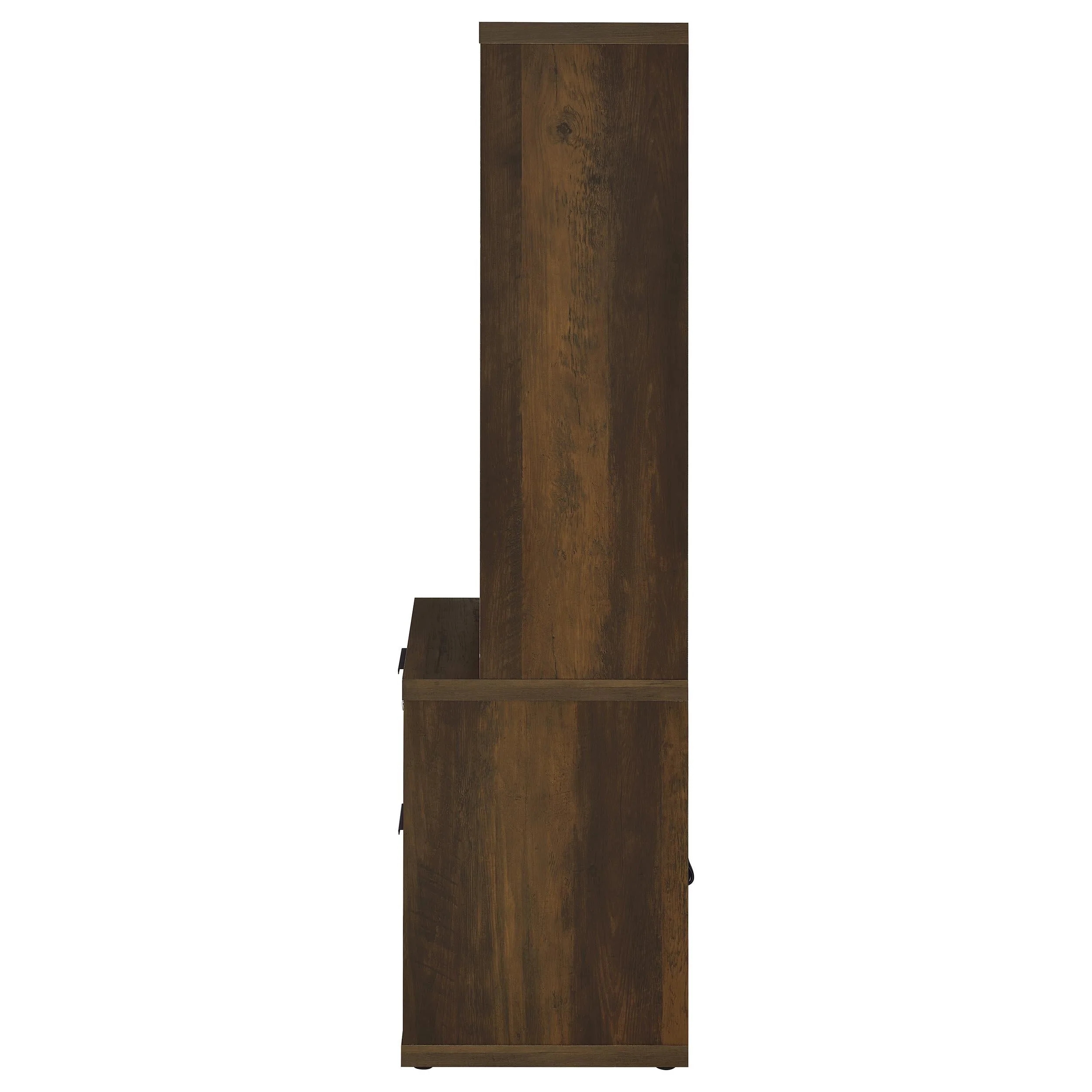 Westpark Dark Pine 3-Piece Wall Unit Bookcase Set with USB - Image 6