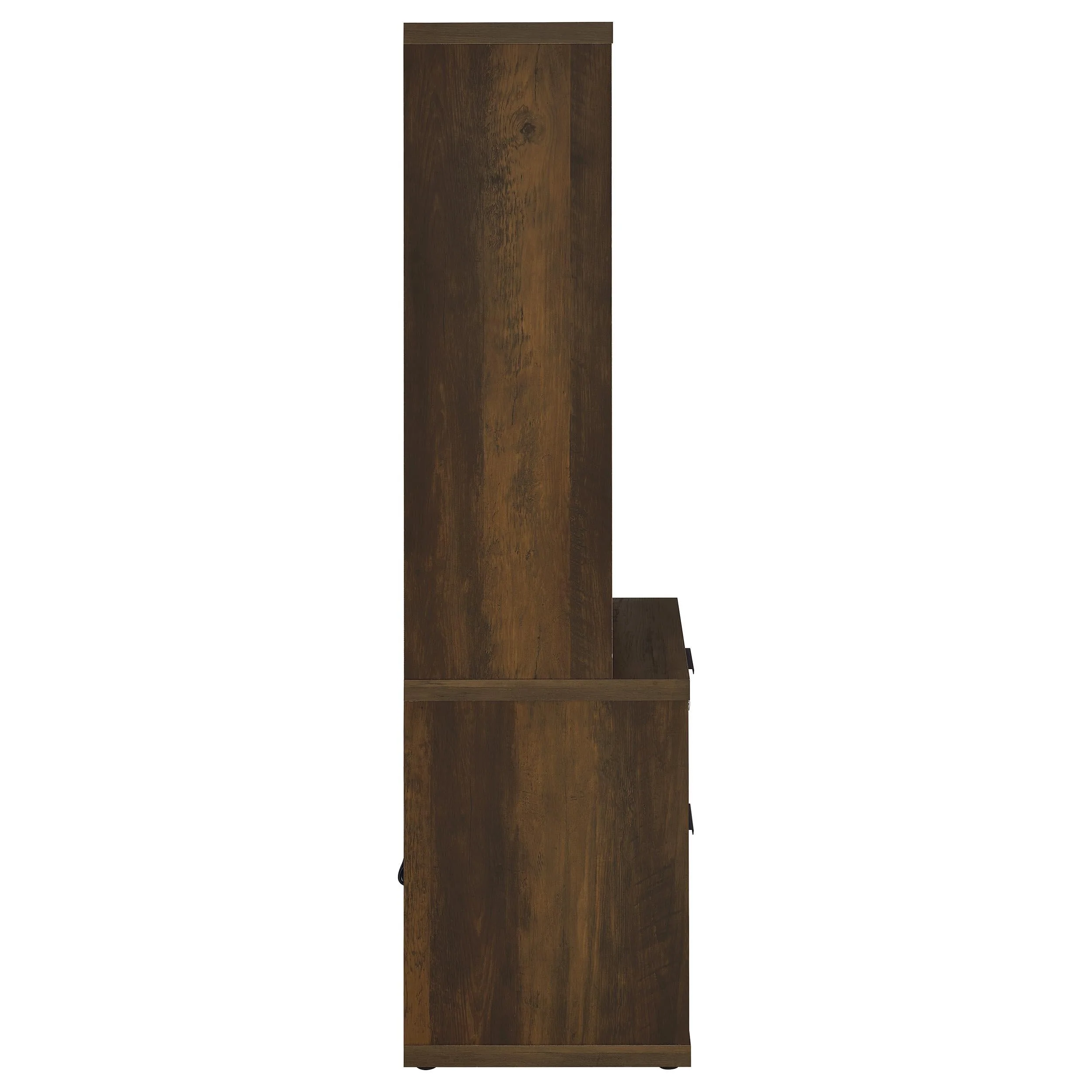 Westpark Dark Pine 3-Piece Wall Unit Bookcase Set with USB - Image 9