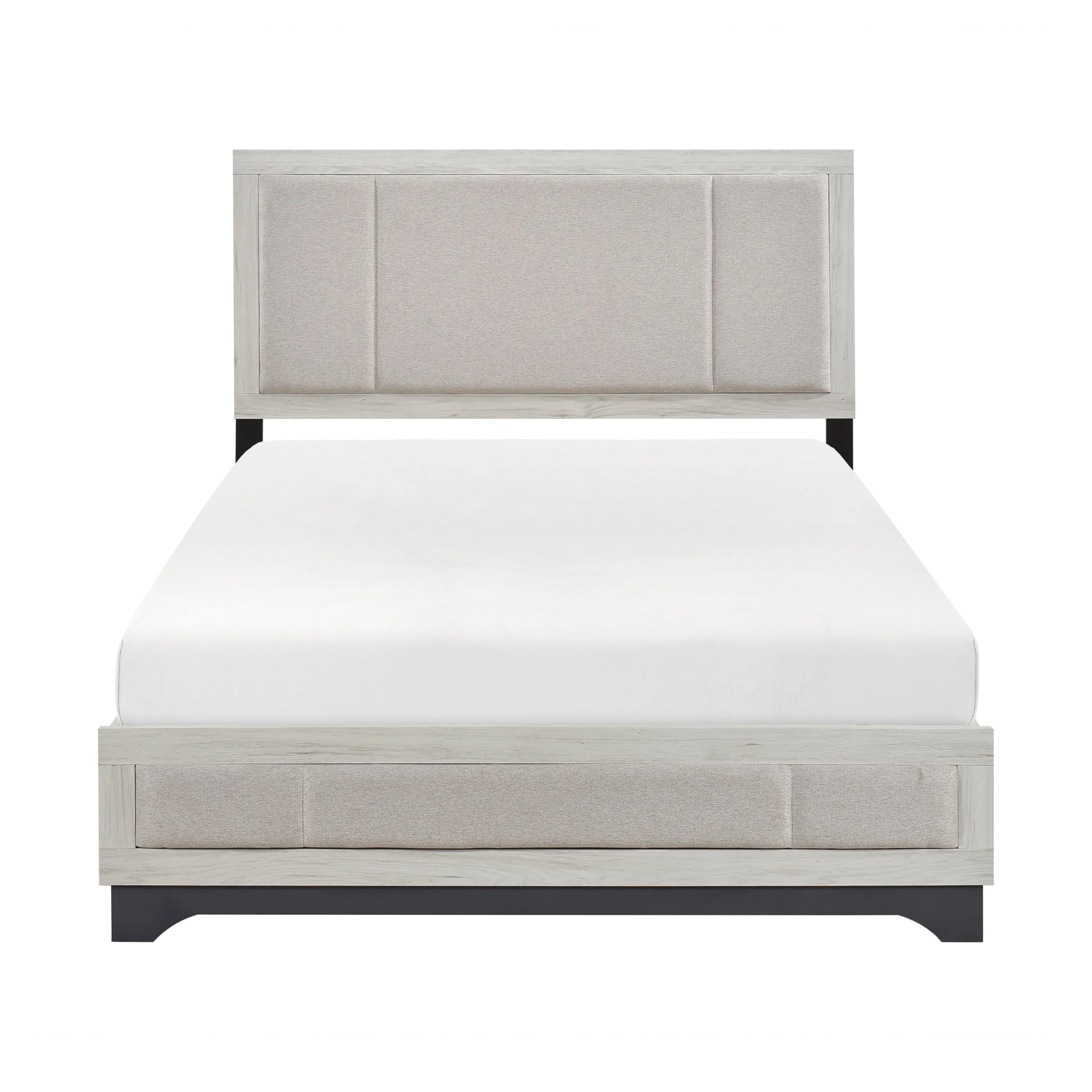 Westport White Oak/Gray Platform Bedroom Set - Image 2